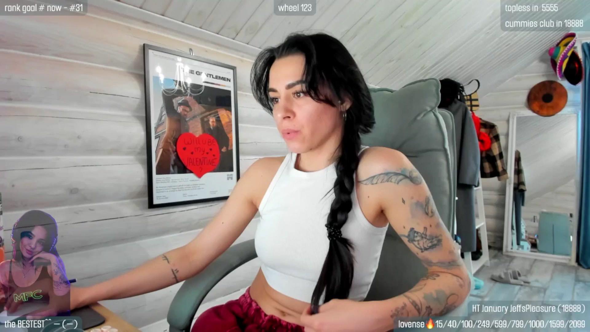 Gallery image thumbnail from GltPleasure's myfreecams stream on, 02/05/2026, 12:58 image 2 of 20