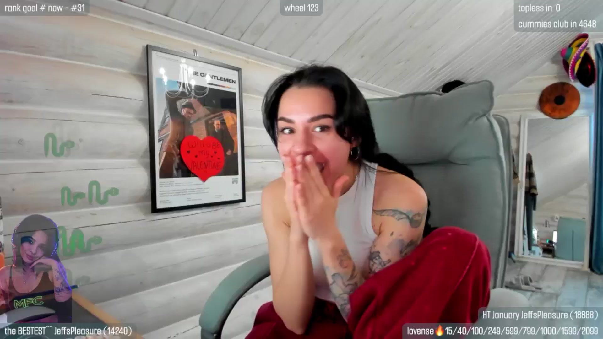 Gallery image thumbnail from GltPleasure's myfreecams stream on, 02/05/2026, 12:58 image 6 of 20
