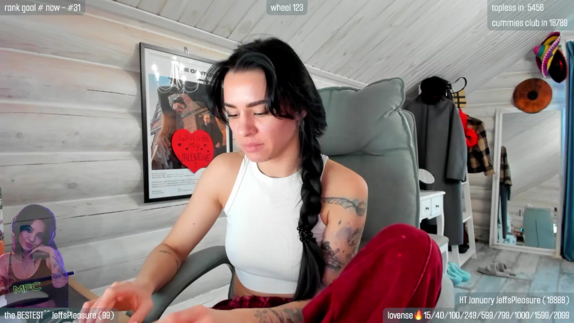 Gallery image thumbnail from GltPleasure's myfreecams stream on, 02/05/2026, 12:58 image 4 of 20