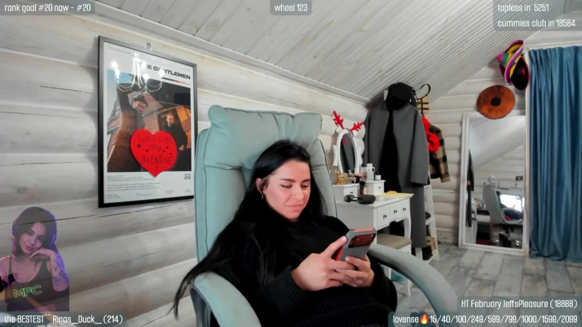 Gallery image thumbnail from GltPleasure's myfreecams stream on, 02/08/2026, 18:47 image 14 of 20