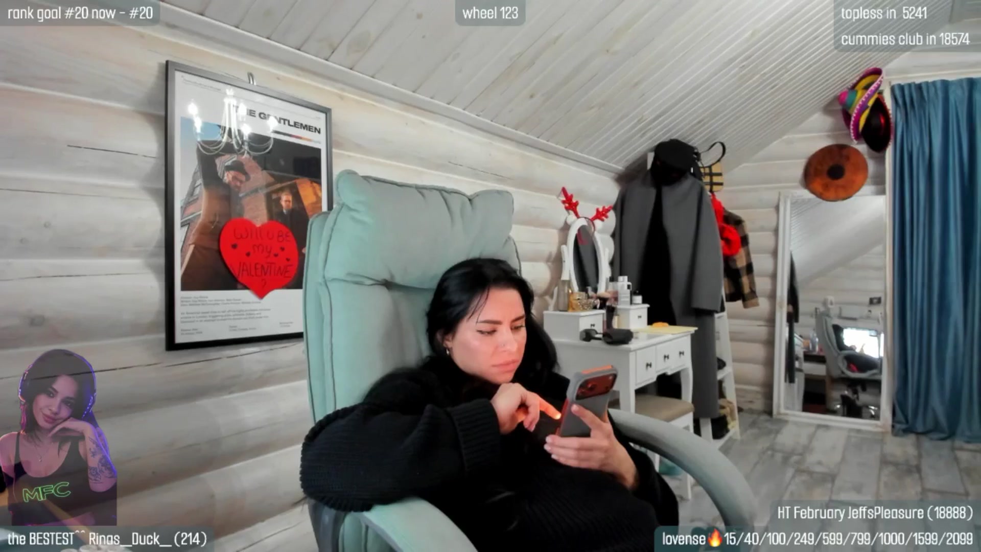 Gallery image thumbnail from GltPleasure's myfreecams stream on, 02/08/2026, 18:47 image 18 of 20