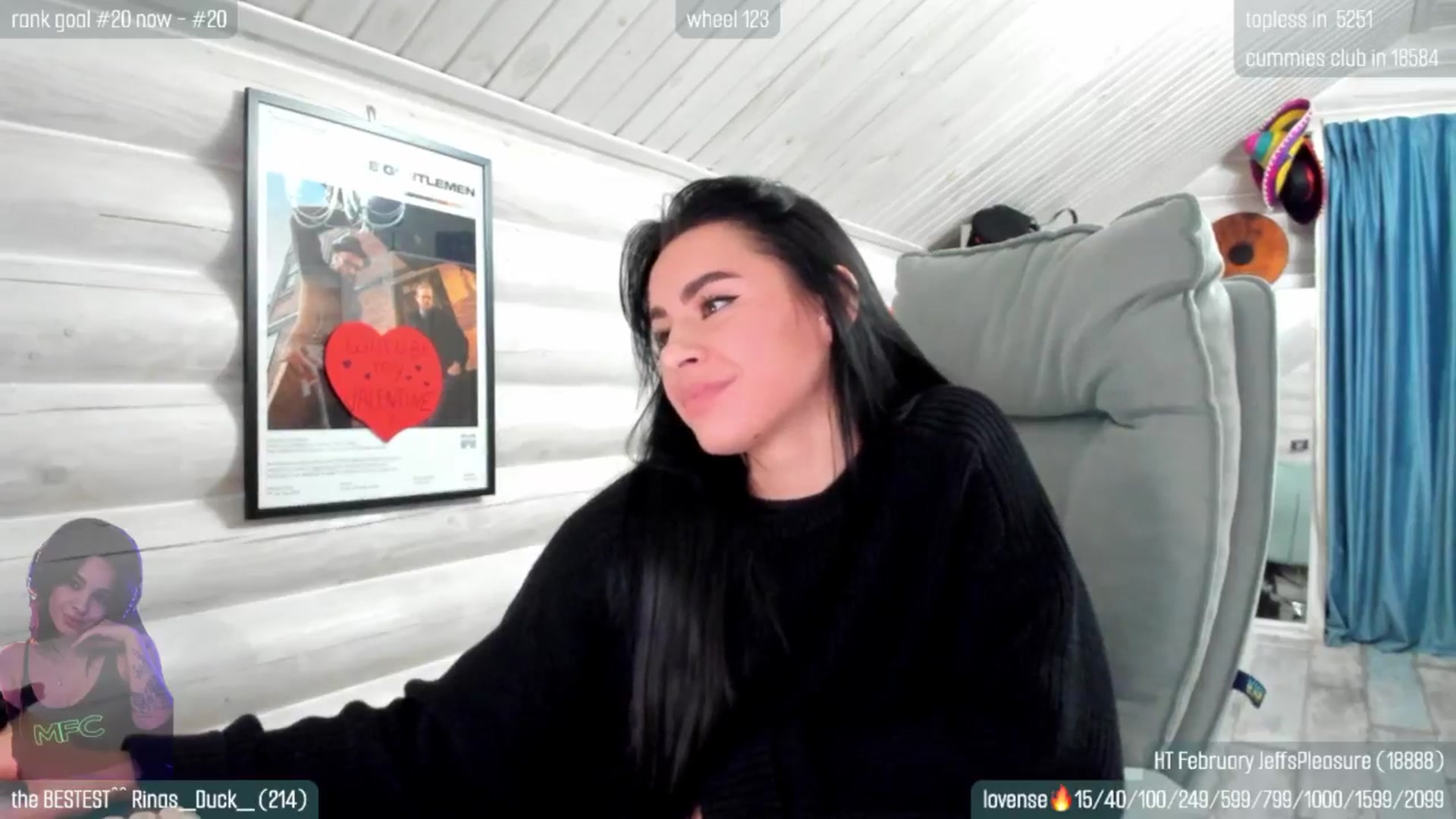 Gallery image thumbnail from GltPleasure's myfreecams stream on, 02/08/2026, 18:47 image 6 of 20