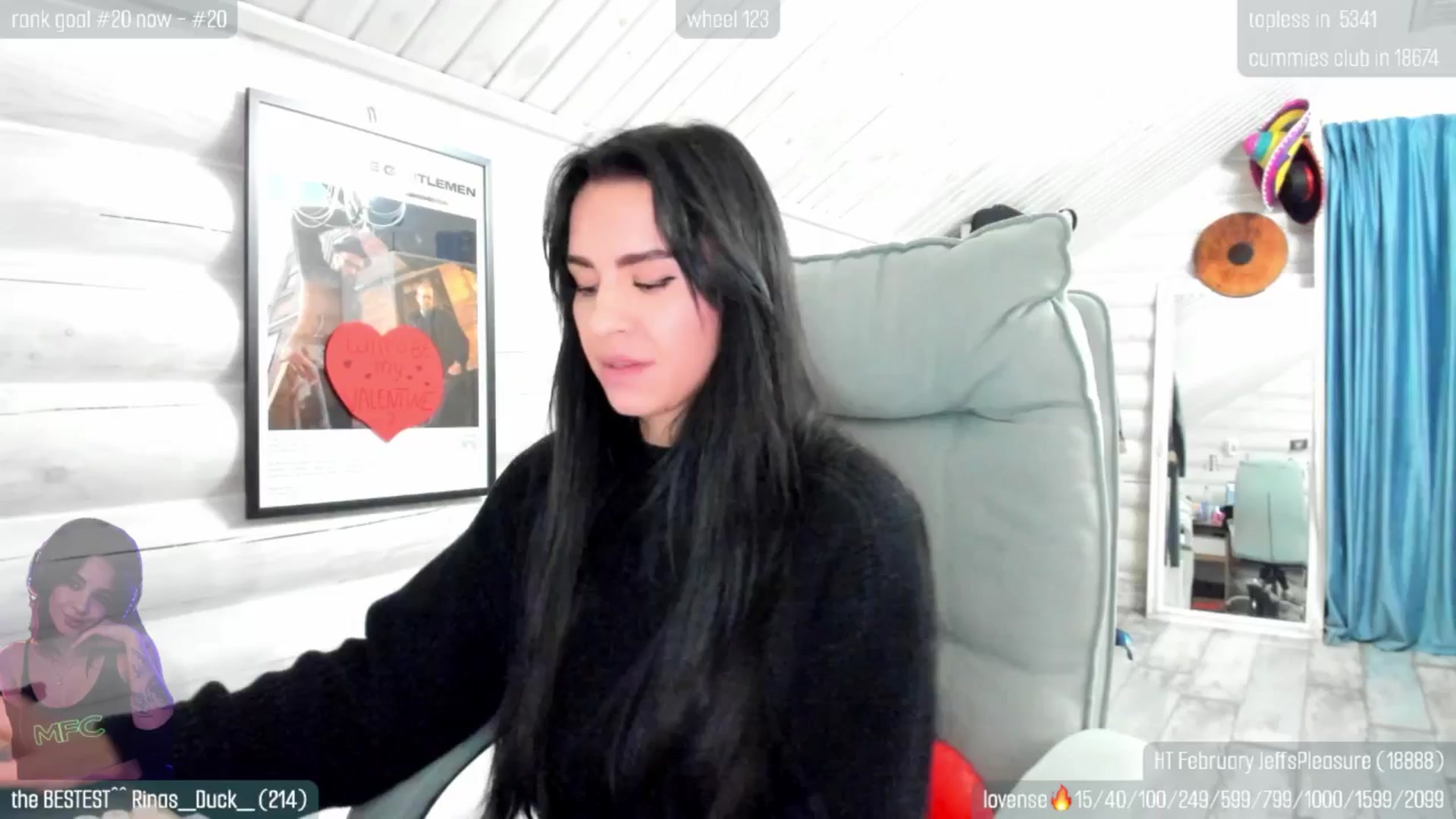 Gallery image thumbnail from GltPleasure's myfreecams stream on, 02/08/2026, 18:47 image 2 of 20
