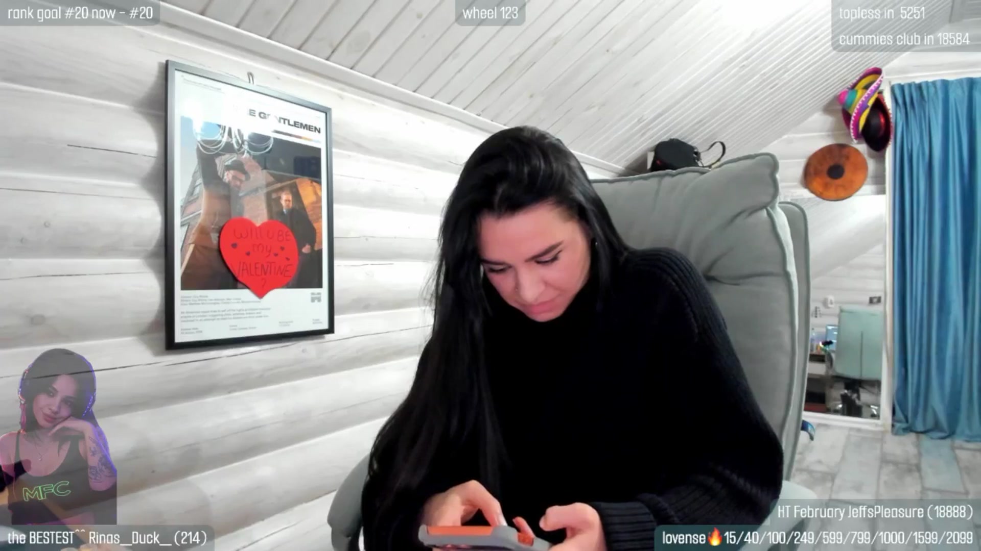 Gallery image thumbnail from GltPleasure's myfreecams stream on, 02/08/2026, 18:47 image 9 of 20