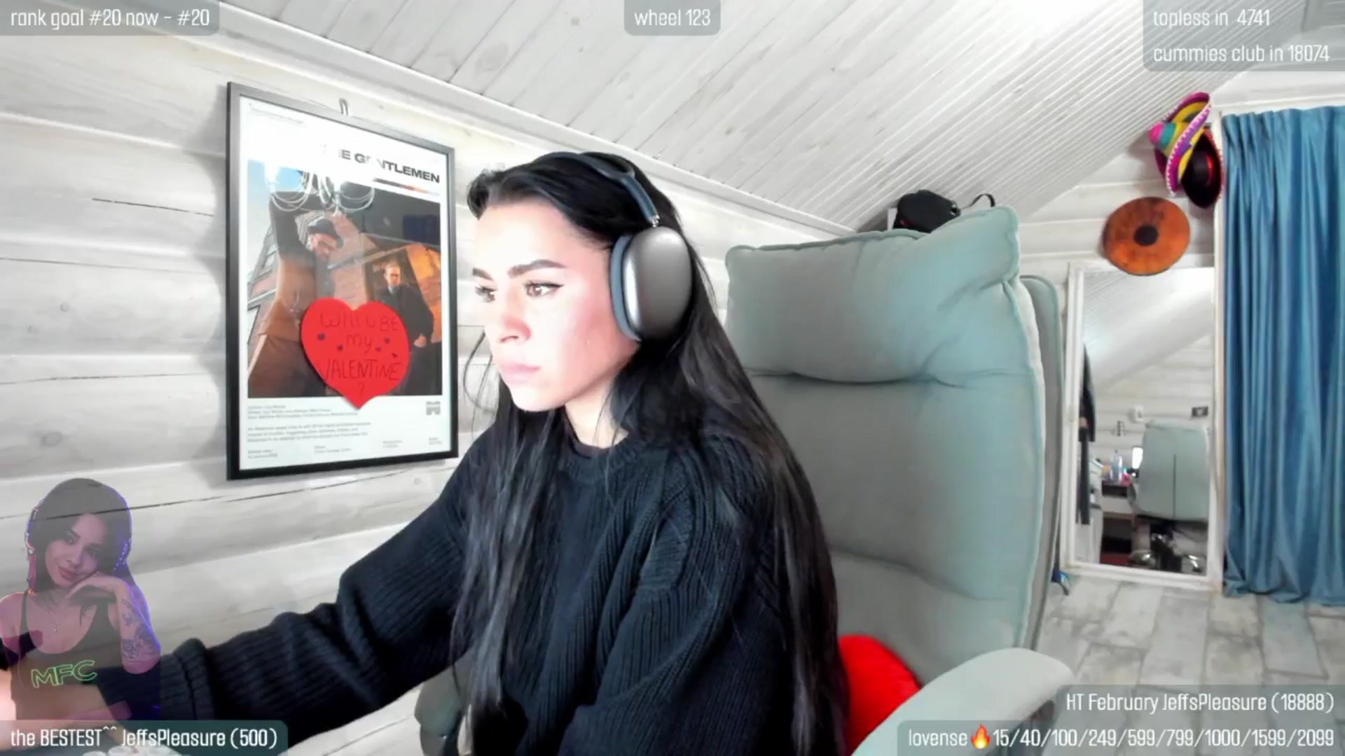 Gallery image thumbnail from GltPleasure's myfreecams stream on, 02/08/2026, 18:47 image 20 of 20