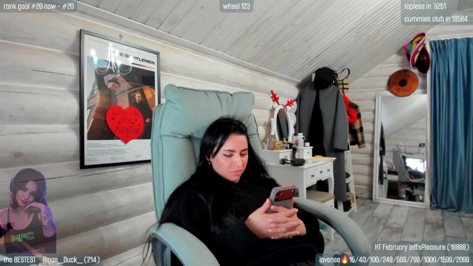Gallery image thumbnail from GltPleasure's myfreecams stream on, 02/08/2026, 18:47 image 15 of 20