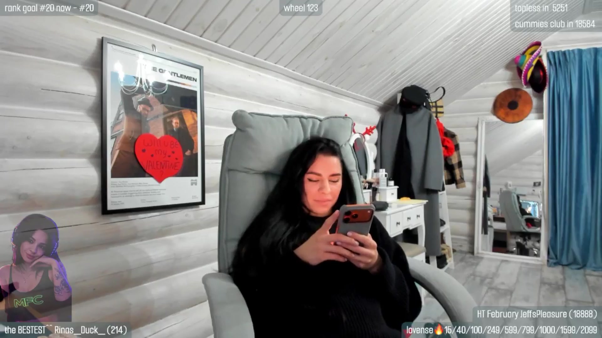 Gallery image thumbnail from GltPleasure's myfreecams stream on, 02/08/2026, 18:47 image 11 of 20