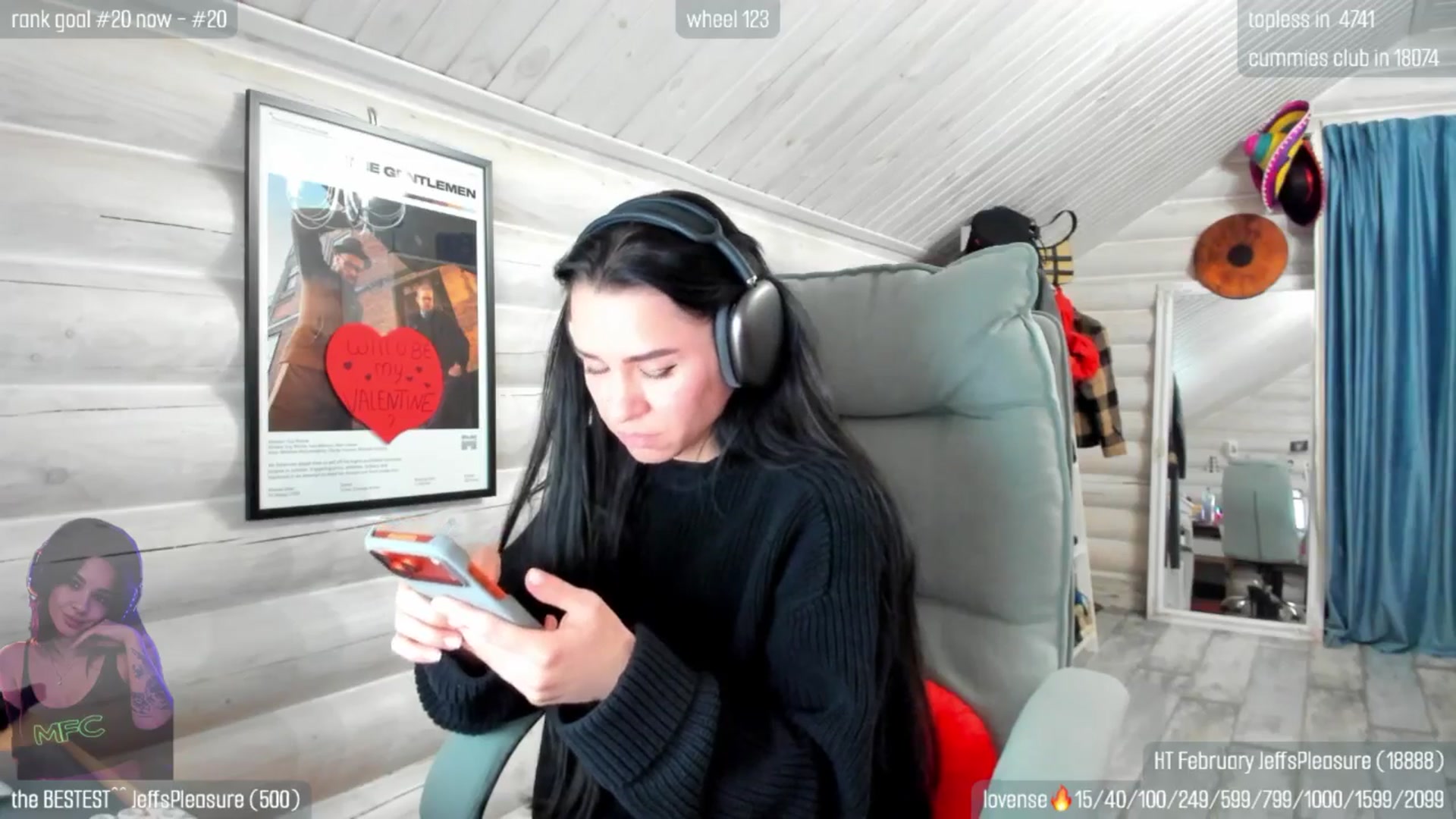 Gallery image thumbnail from GltPleasure's myfreecams stream on, 02/08/2026, 18:47 image 19 of 20