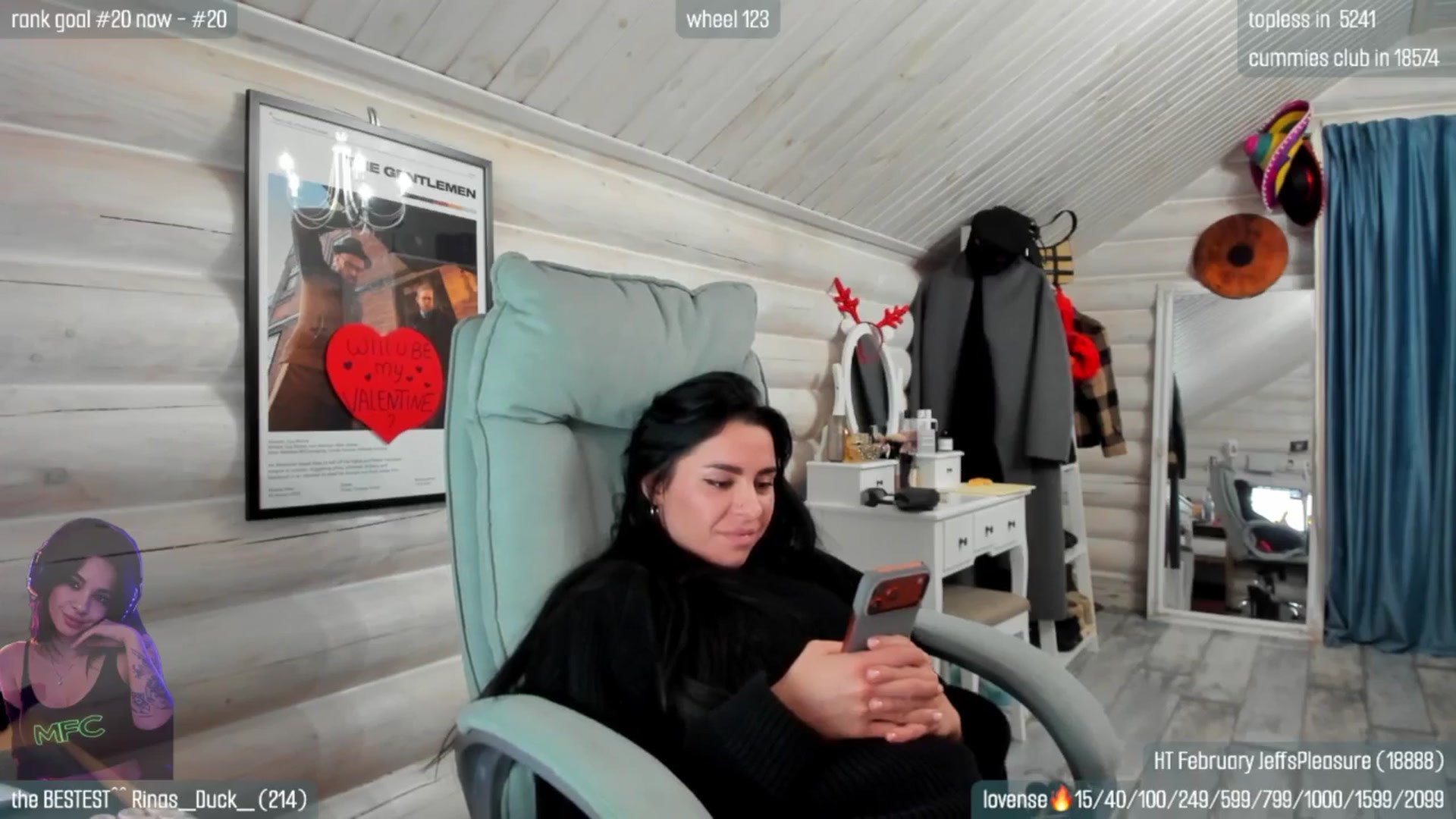 Gallery image thumbnail from GltPleasure's myfreecams stream on, 02/08/2026, 18:47 image 17 of 20
