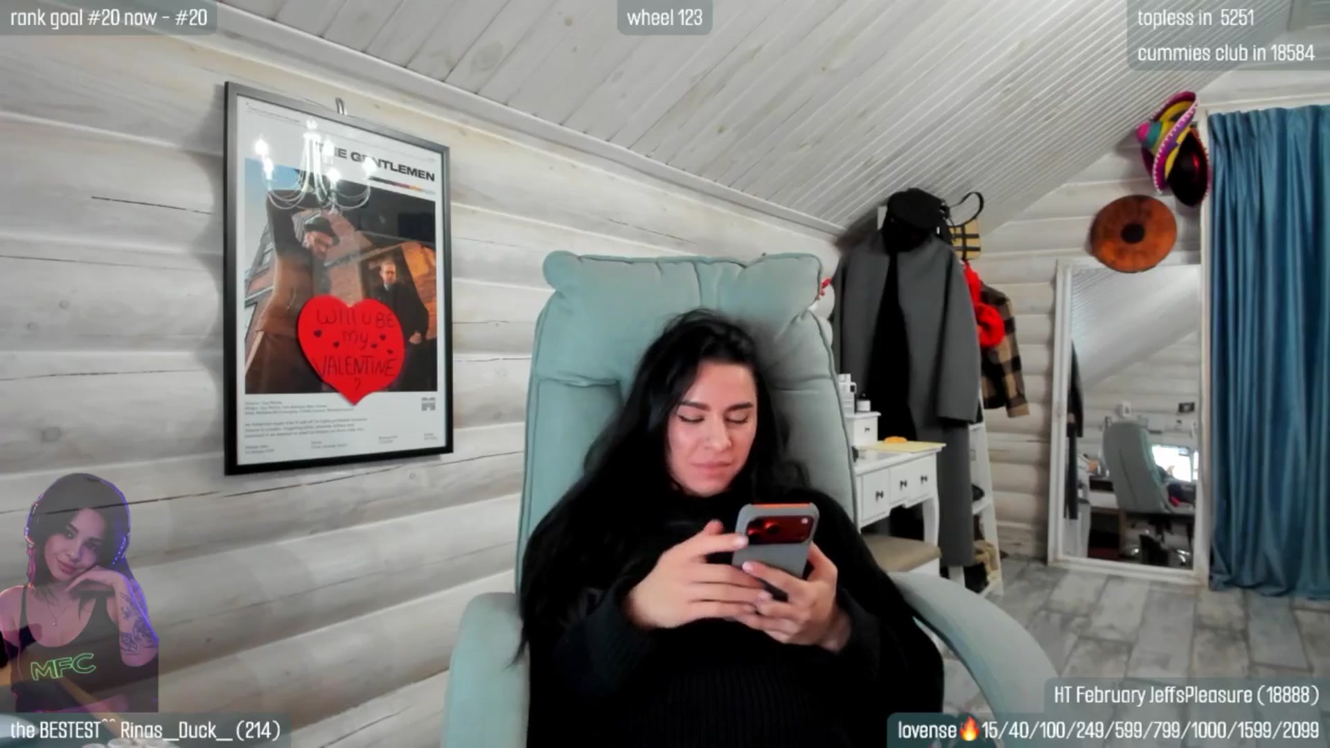Gallery image thumbnail from GltPleasure's myfreecams stream on, 02/08/2026, 18:47 image 13 of 20
