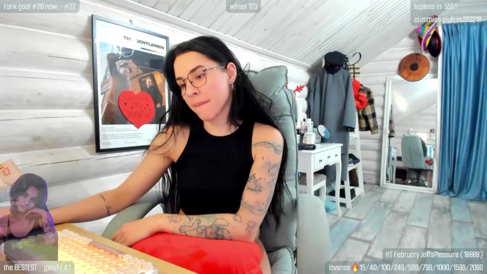 Gallery image thumbnail from GltPleasure's myfreecams stream on, 02/14/2026, 01:07 image 2 of 20