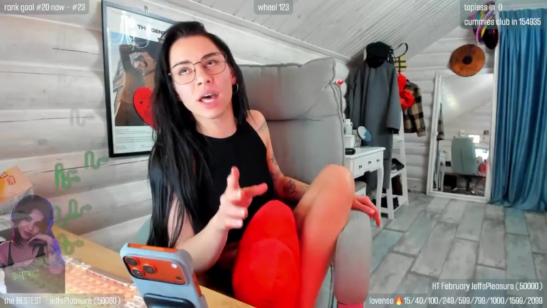 Gallery image thumbnail from GltPleasure's myfreecams stream on, 02/14/2026, 01:07 image 10 of 20