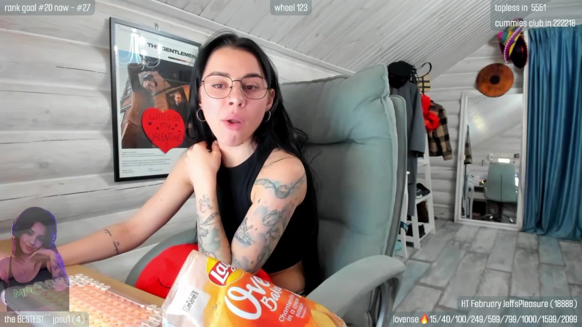 Gallery image thumbnail from GltPleasure's myfreecams stream on, 02/14/2026, 01:07 image 1 of 20