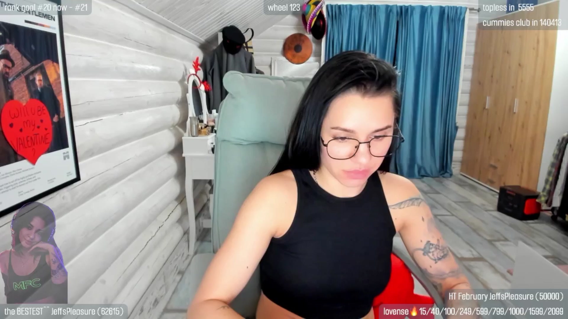 Gallery image thumbnail from GltPleasure's myfreecams stream on, 02/14/2026, 04:29 image 7 of 20