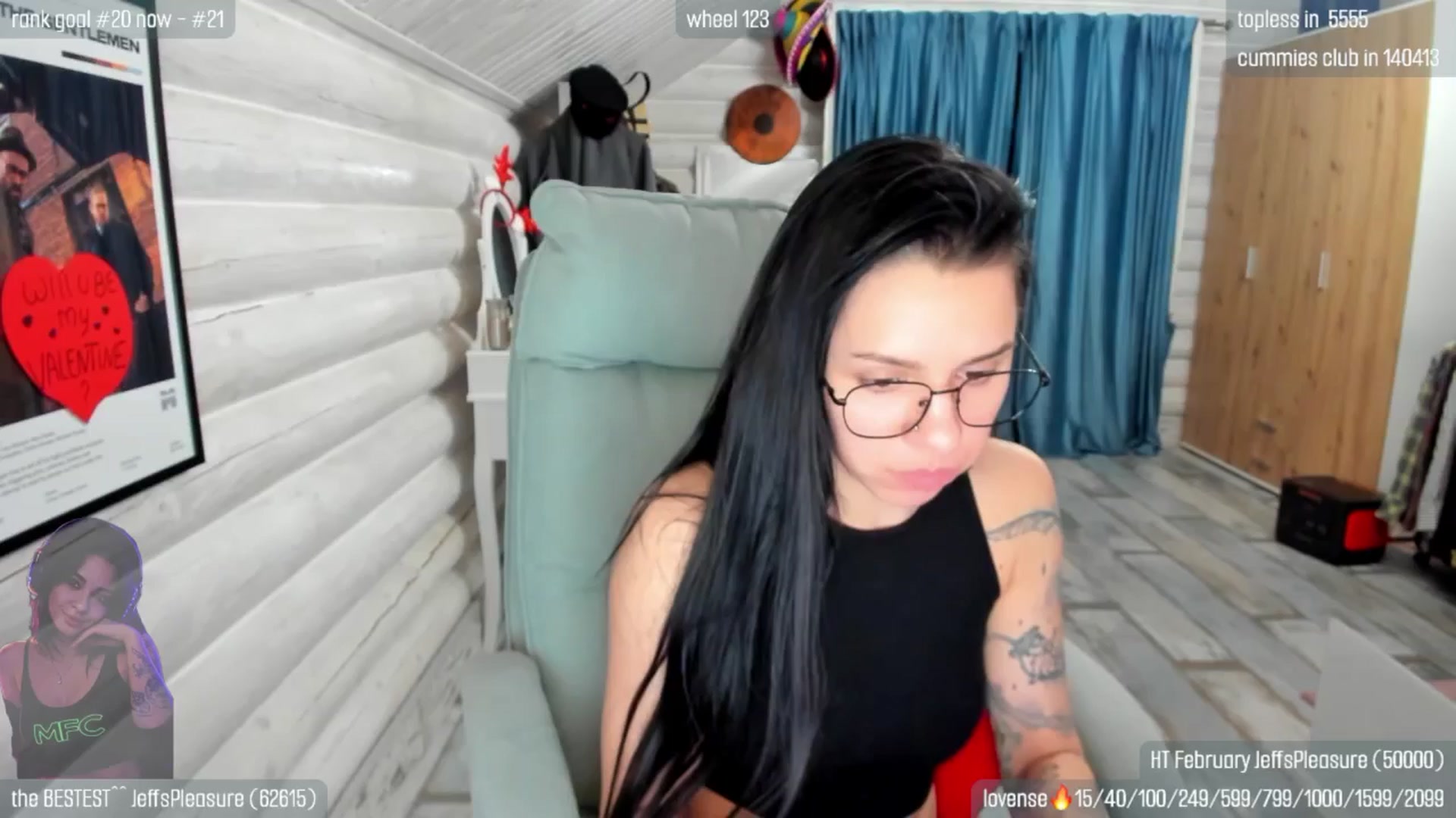 Gallery image thumbnail from GltPleasure's myfreecams stream on, 02/14/2026, 04:29 image 1 of 20