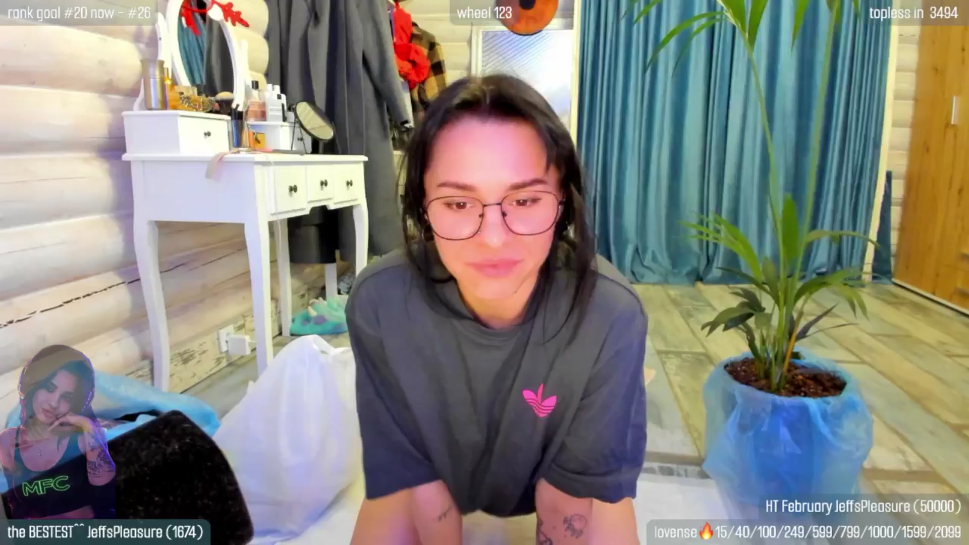 Gallery image thumbnail from GltPleasure's myfreecams stream on, 02/17/2026, 19:52 image 9 of 20