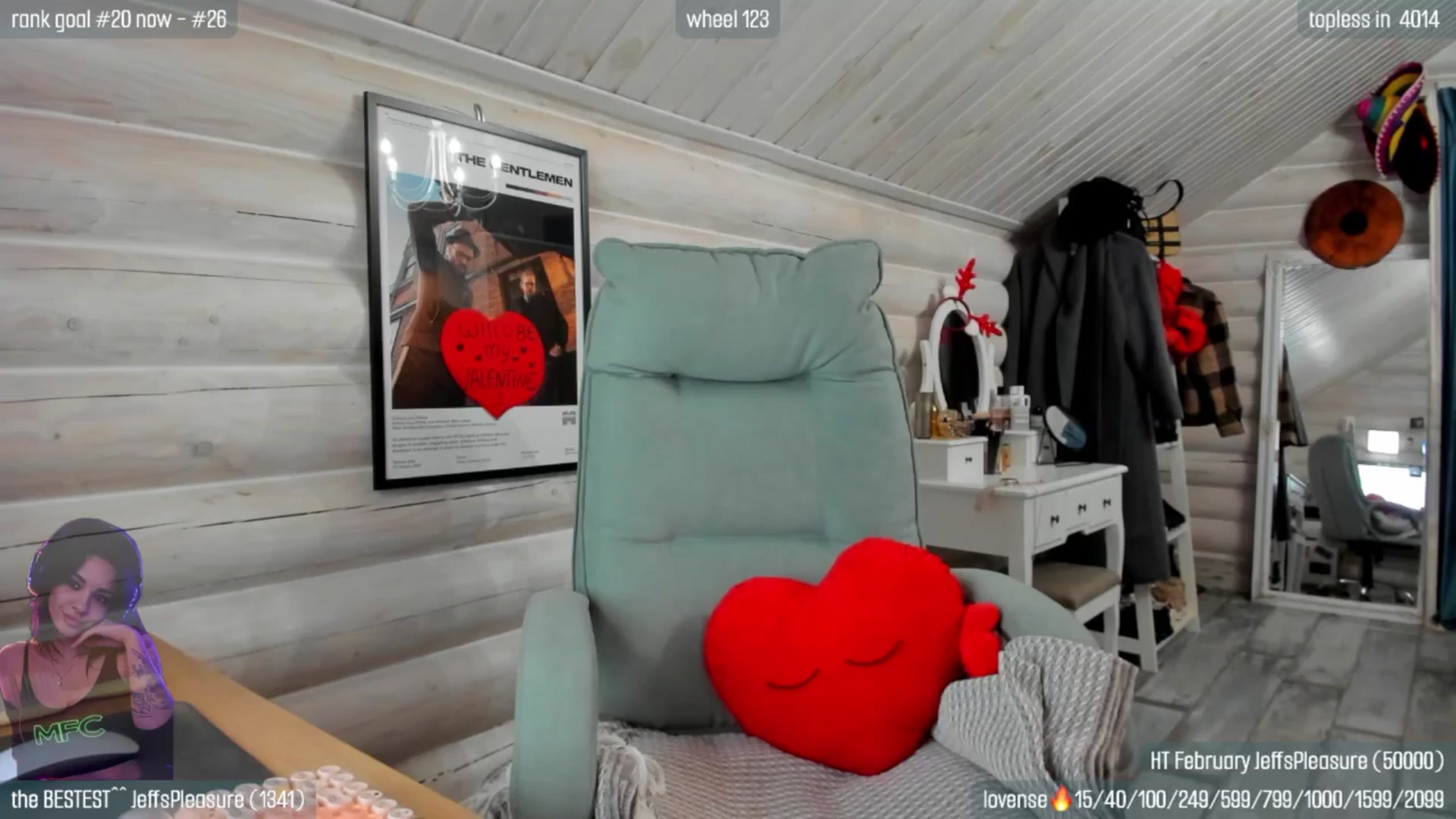 Gallery image thumbnail from GltPleasure's myfreecams stream on, 02/17/2026, 19:52 image 1 of 20
