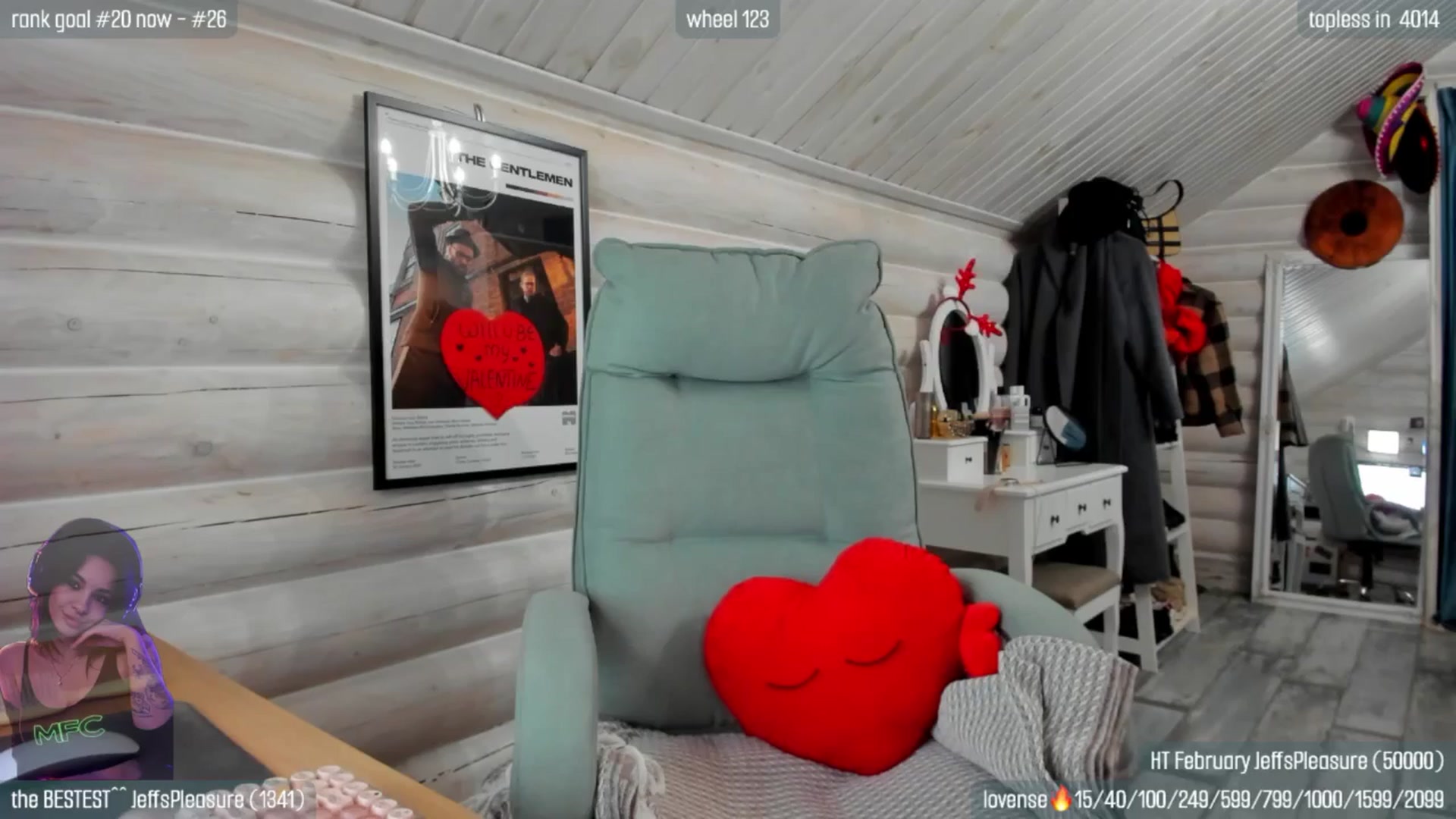 Gallery image thumbnail from GltPleasure's myfreecams stream on, 02/17/2026, 19:52 image 2 of 20