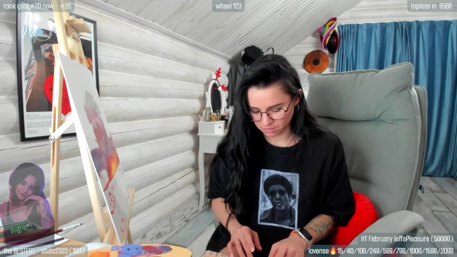 Gallery image thumbnail from GltPleasure's myfreecams stream on, 02/19/2026, 24:28 image 10 of 20
