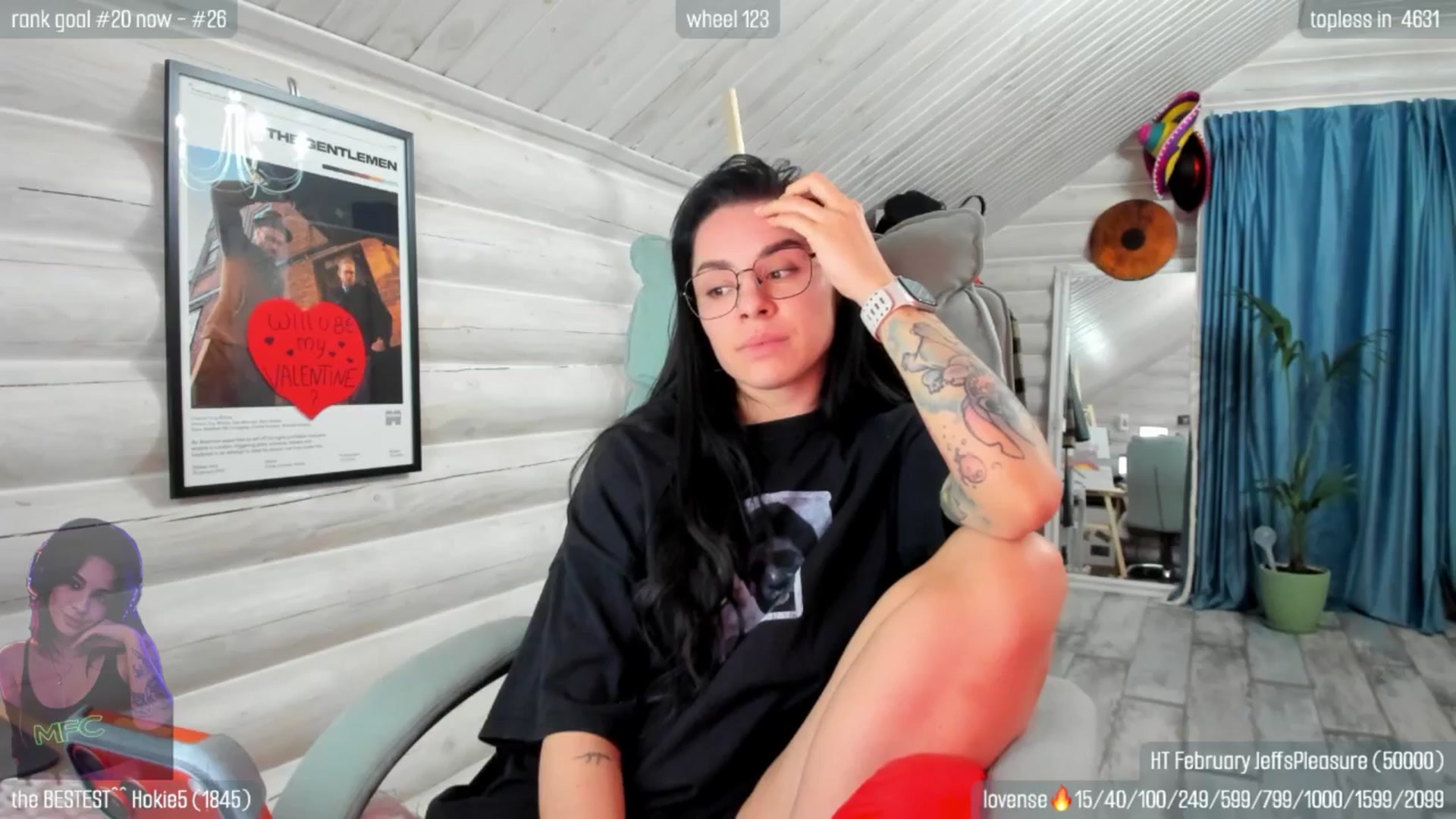 Gallery image thumbnail from GltPleasure's myfreecams stream on, 02/19/2026, 24:28 image 16 of 20