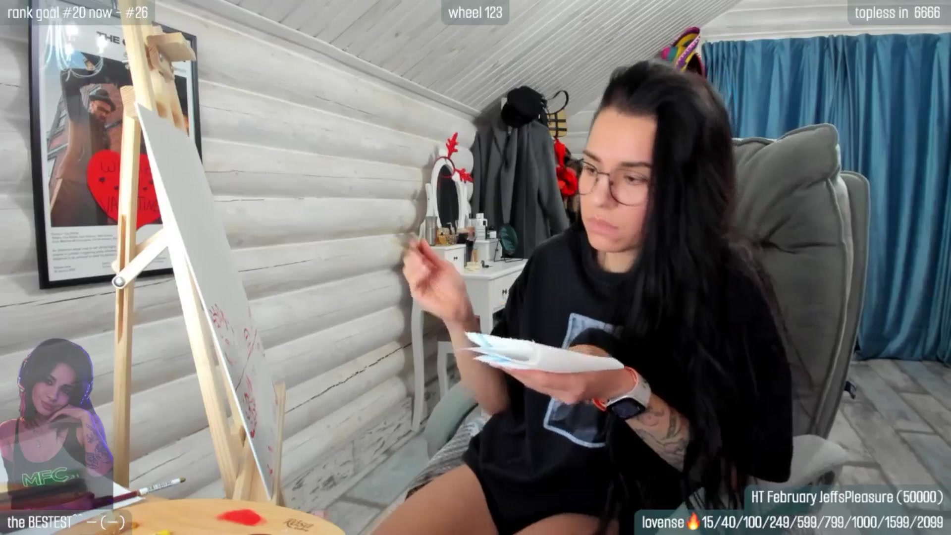 Gallery image thumbnail from GltPleasure's myfreecams stream on, 02/19/2026, 24:28 image 2 of 20