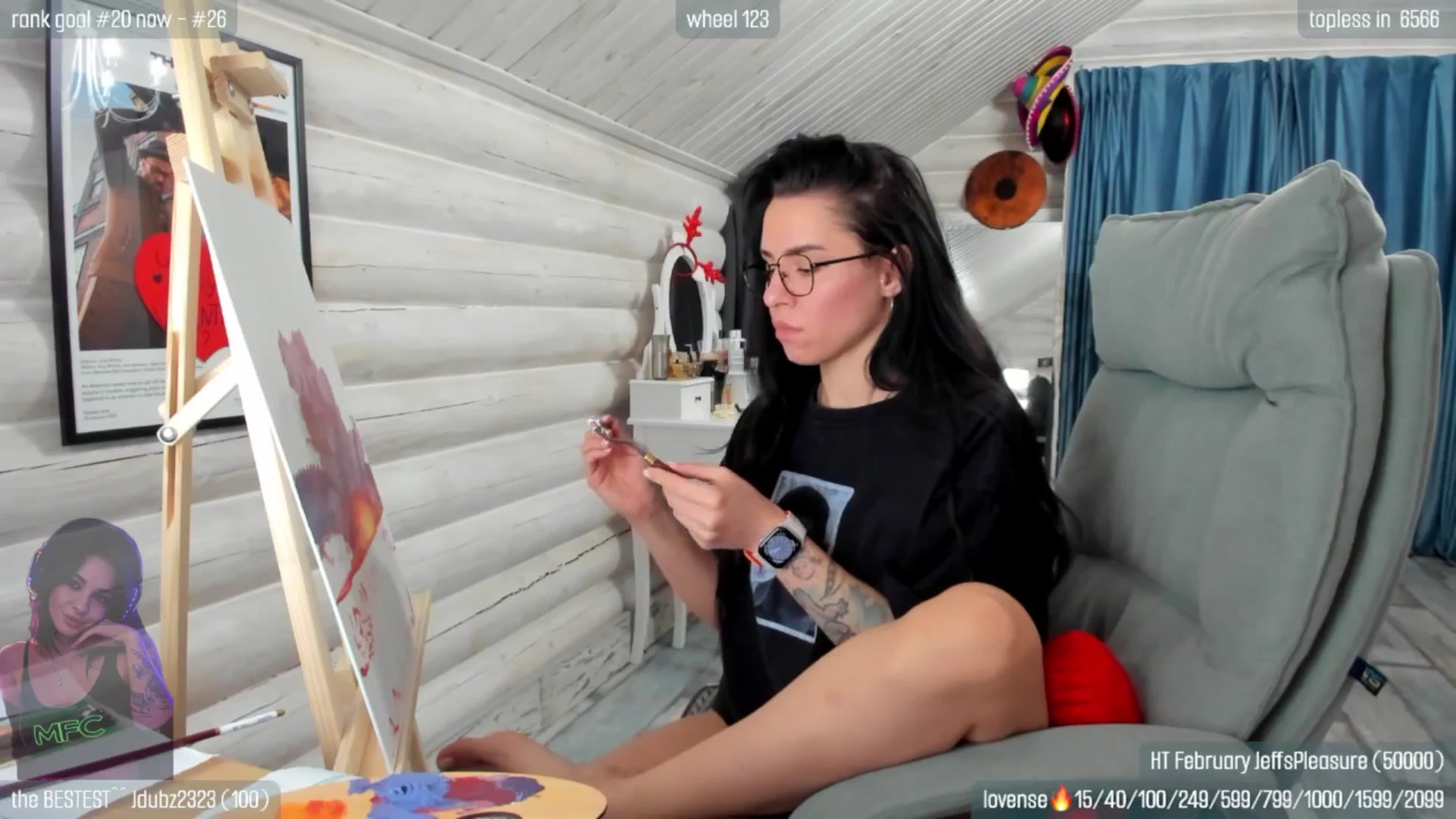Gallery image thumbnail from GltPleasure's myfreecams stream on, 02/19/2026, 24:28 image 7 of 20