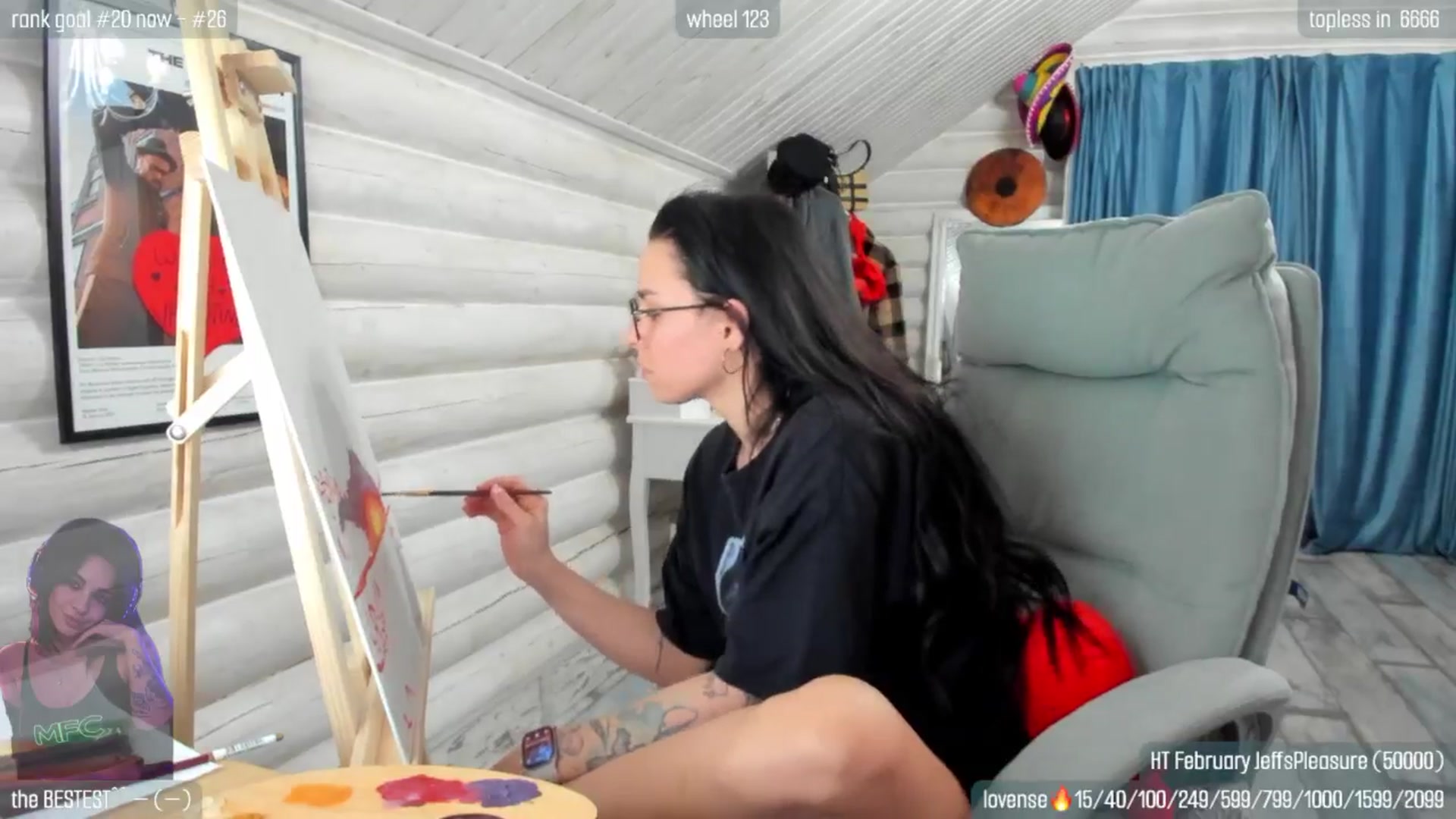 Gallery image thumbnail from GltPleasure's myfreecams stream on, 02/19/2026, 24:28 image 3 of 20