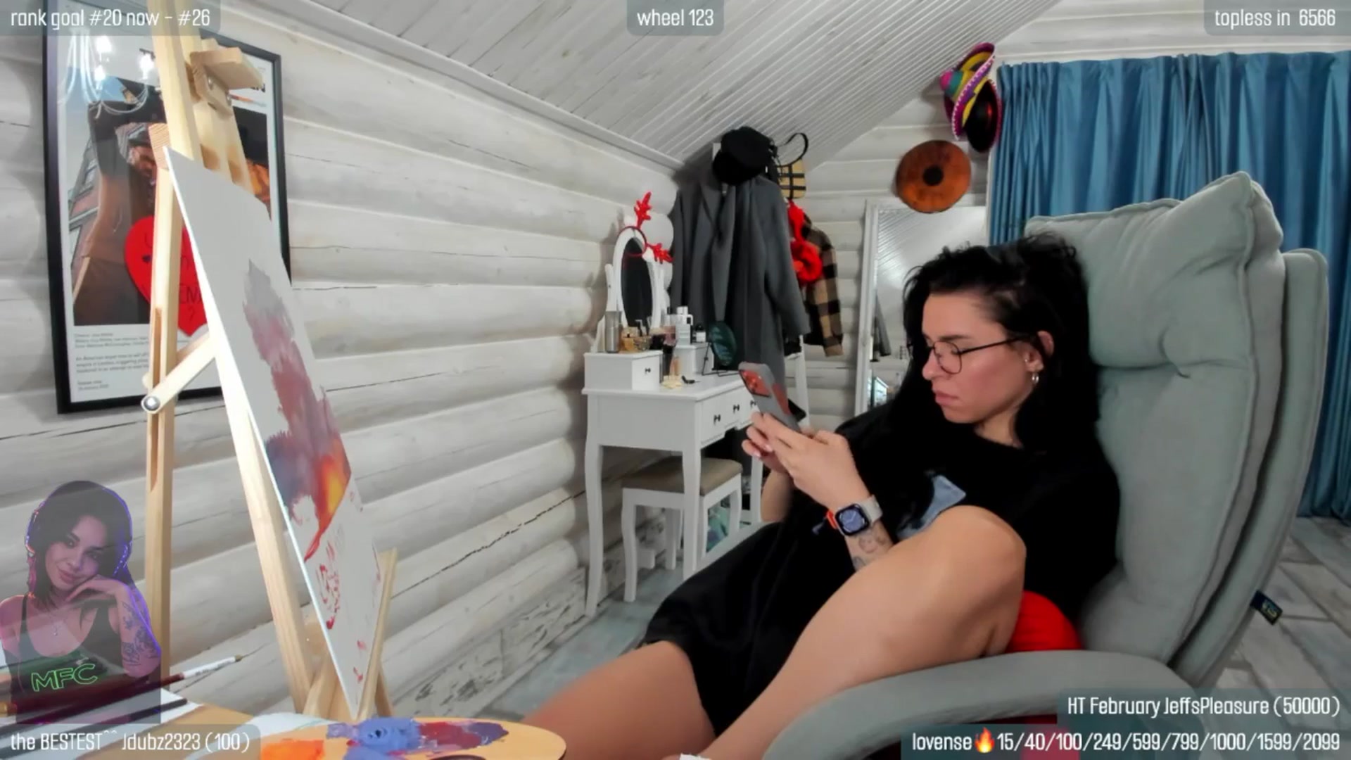 Gallery image thumbnail from GltPleasure's myfreecams stream on, 02/19/2026, 24:28 image 9 of 20
