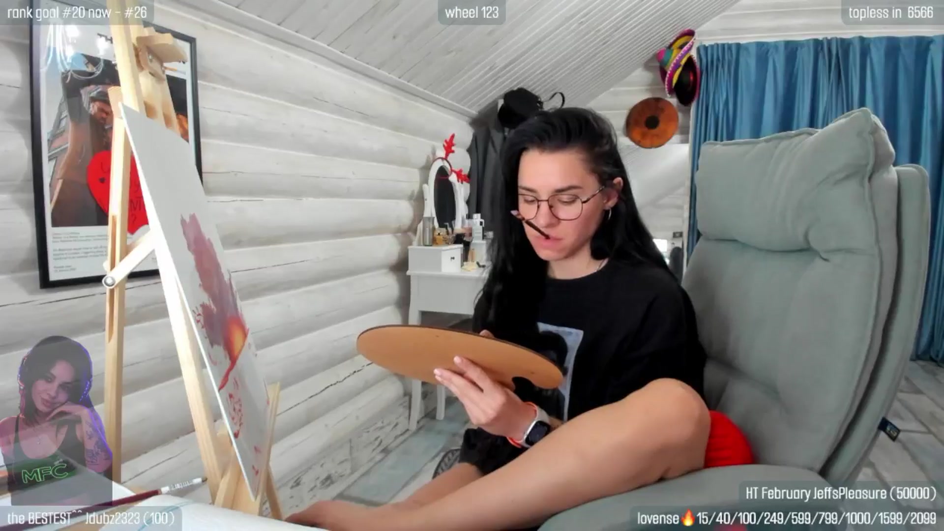 Gallery image thumbnail from GltPleasure's myfreecams stream on, 02/19/2026, 24:28 image 6 of 20