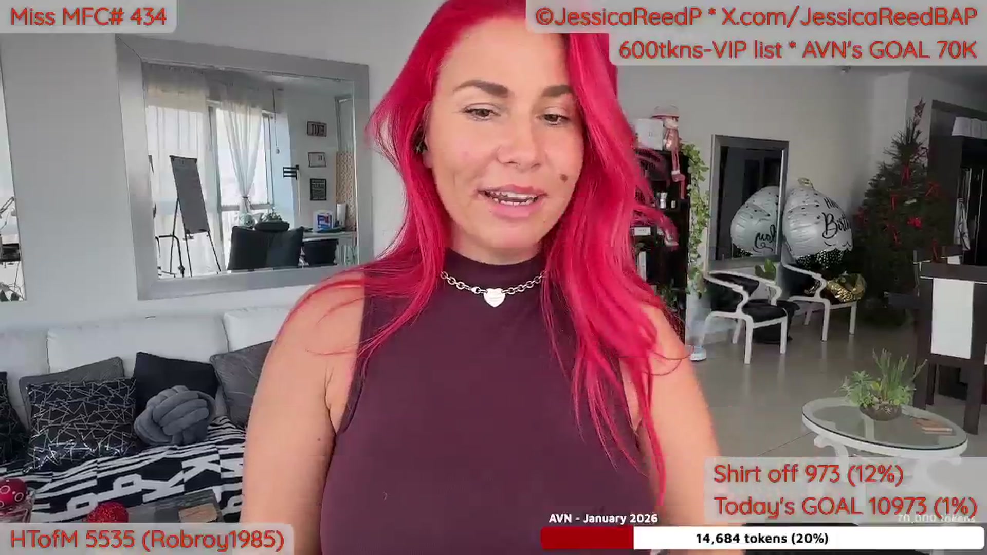 Gallery image thumbnail from GoddessJReed's myfreecams stream on, 01/08/2026, 24:02 image 2 of 20