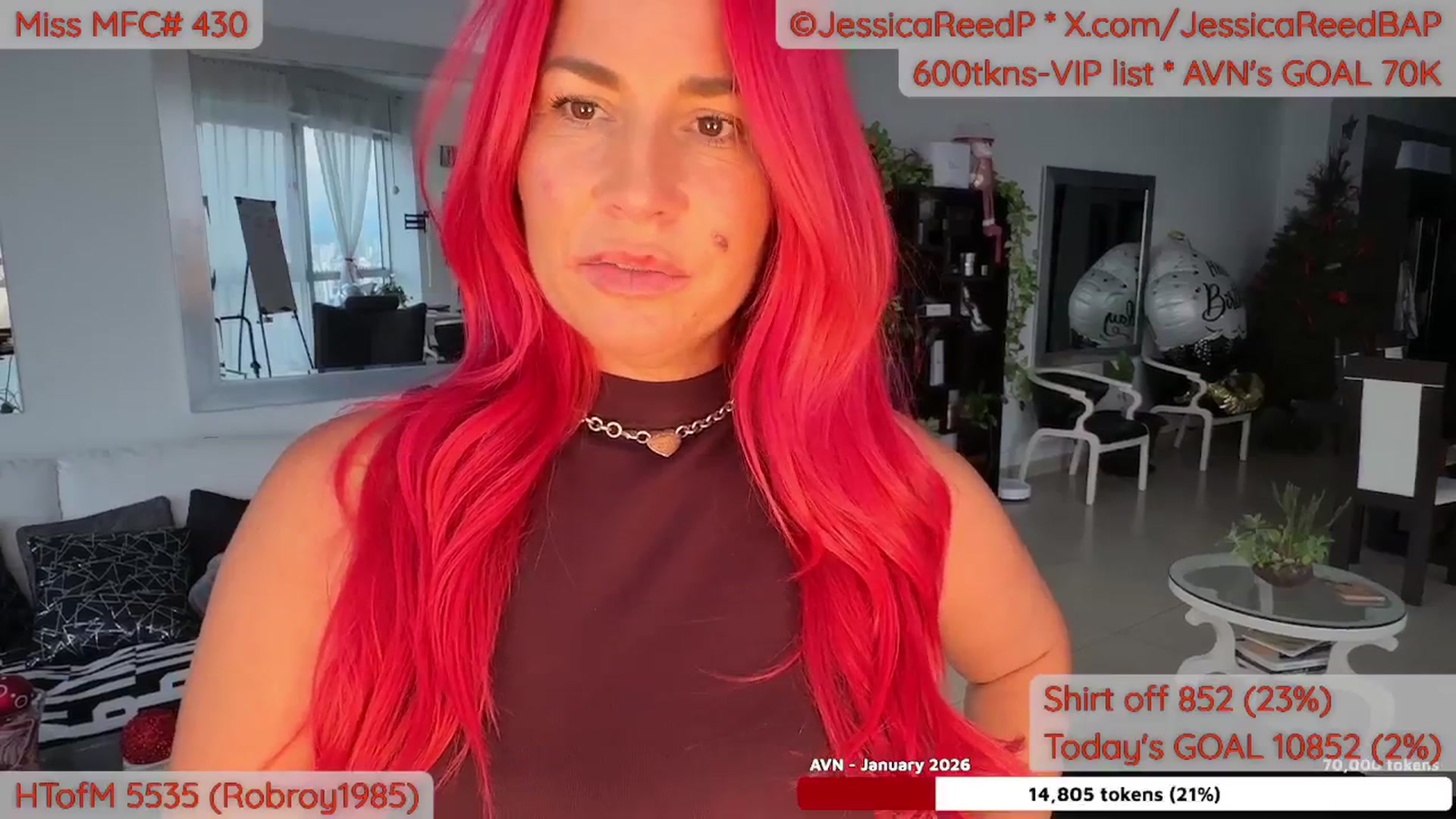Gallery image thumbnail from GoddessJReed's myfreecams stream on, 01/08/2026, 24:02 image 9 of 20