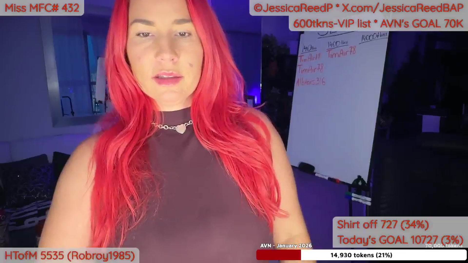 Gallery image thumbnail from GoddessJReed's myfreecams stream on, 01/08/2026, 24:02 image 14 of 20