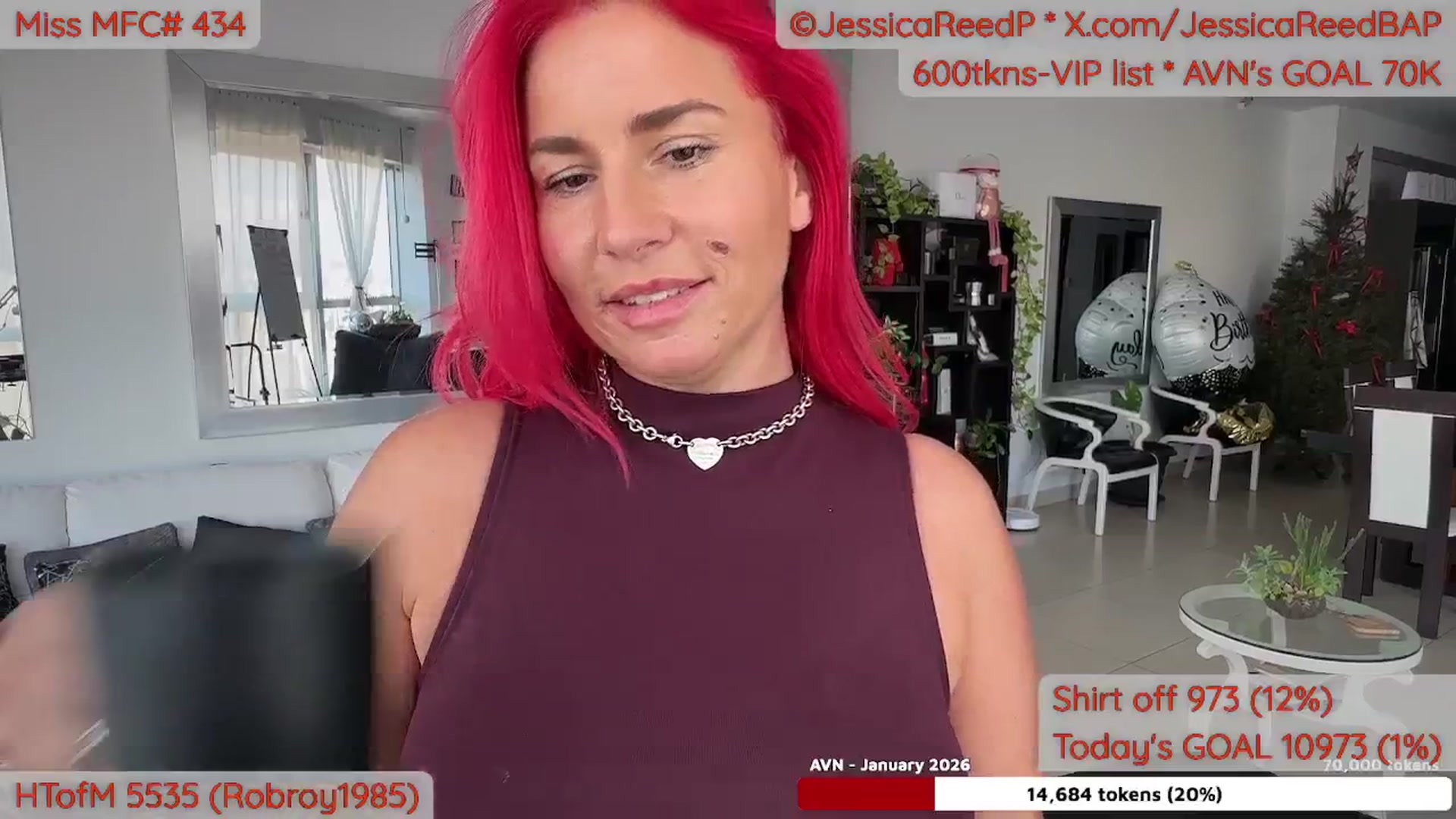 Gallery image thumbnail from GoddessJReed's myfreecams stream on, 01/08/2026, 24:02 image 3 of 20