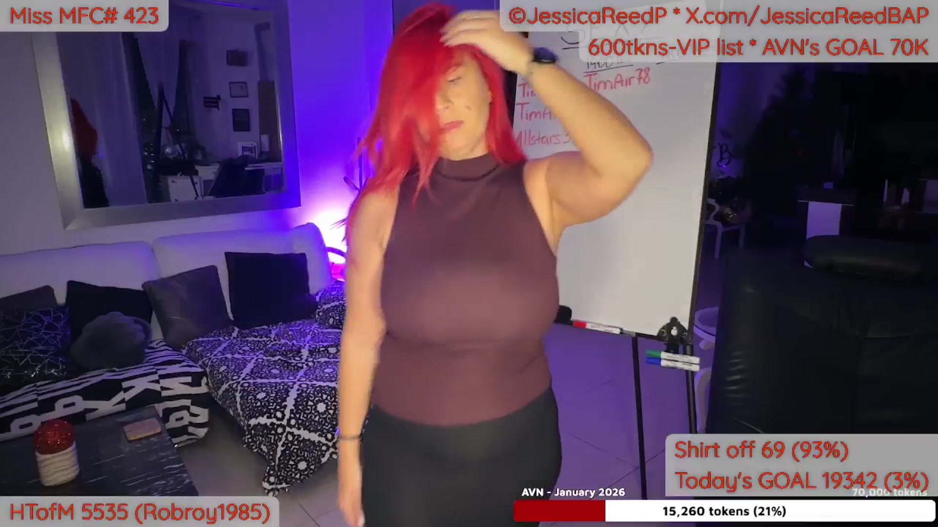 Gallery image thumbnail from GoddessJReed's myfreecams stream on, 01/08/2026, 24:23 image 16 of 20