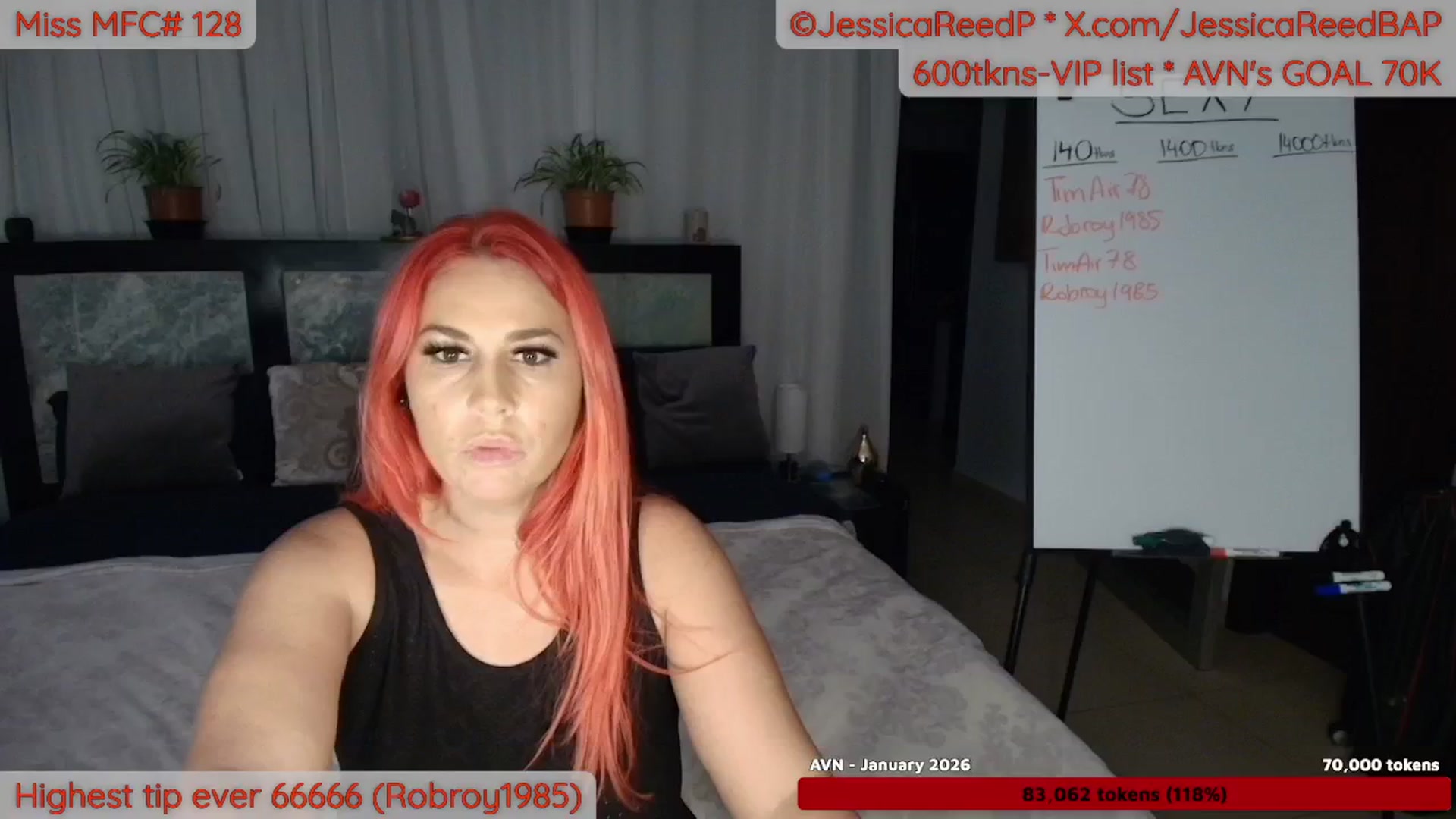 Gallery image thumbnail from GoddessJReed's myfreecams stream on, 01/14/2026, 01:01 image 8 of 20