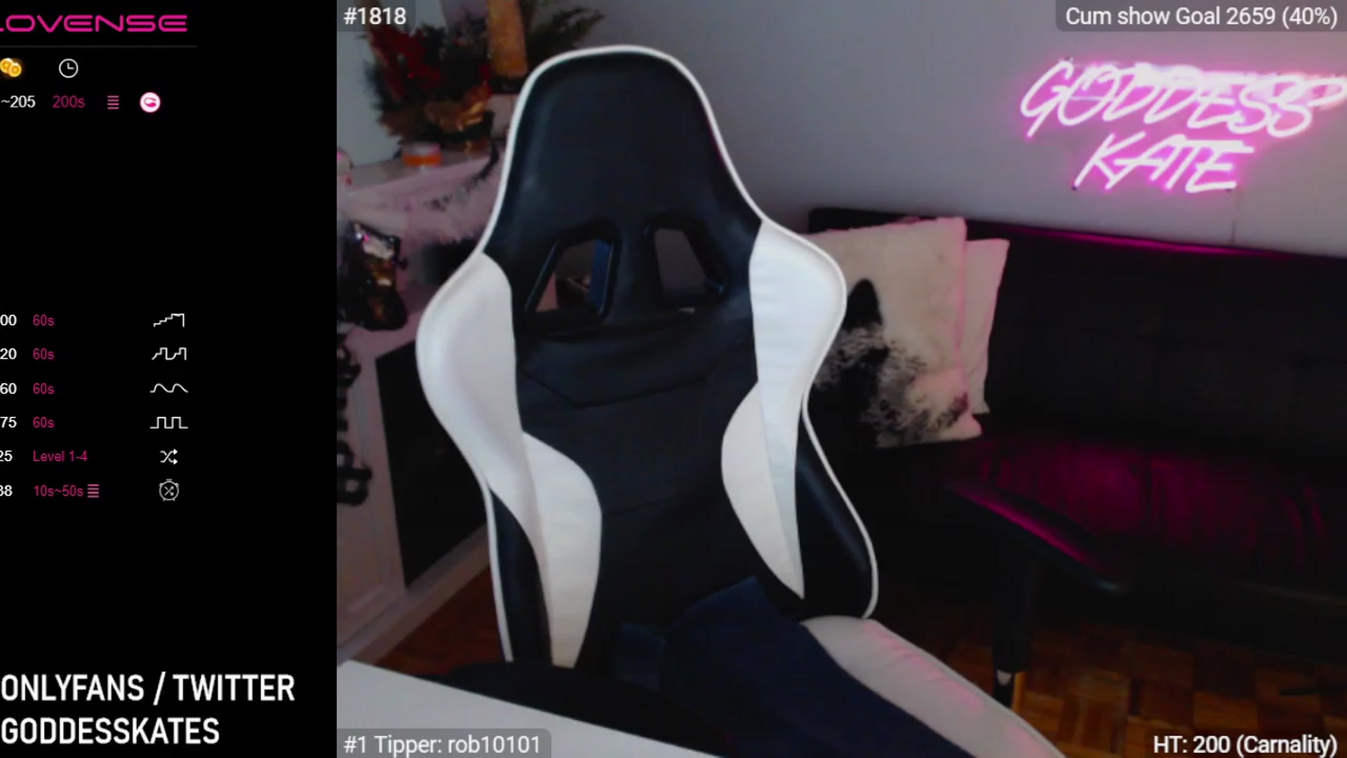 Gallery image thumbnail from GoddessKates's myfreecams stream on, 12/12/2022, 20:20 image 2 of 20