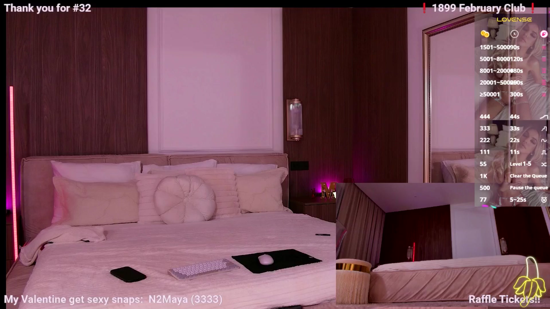 Gallery image thumbnail from GoddessMaya's myfreecams stream on, 02/16/2026, 03:44 image 10 of 20
