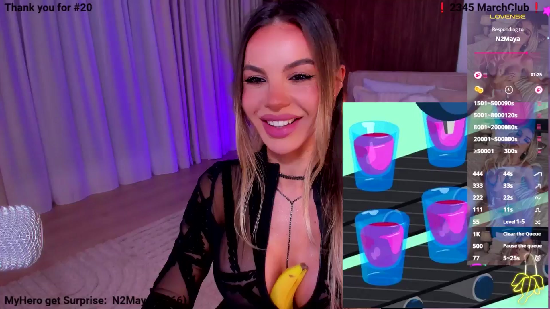 Gallery image thumbnail from GoddessMaya's myfreecams stream on, 03/12/2026, 24:03 image 4 of 20