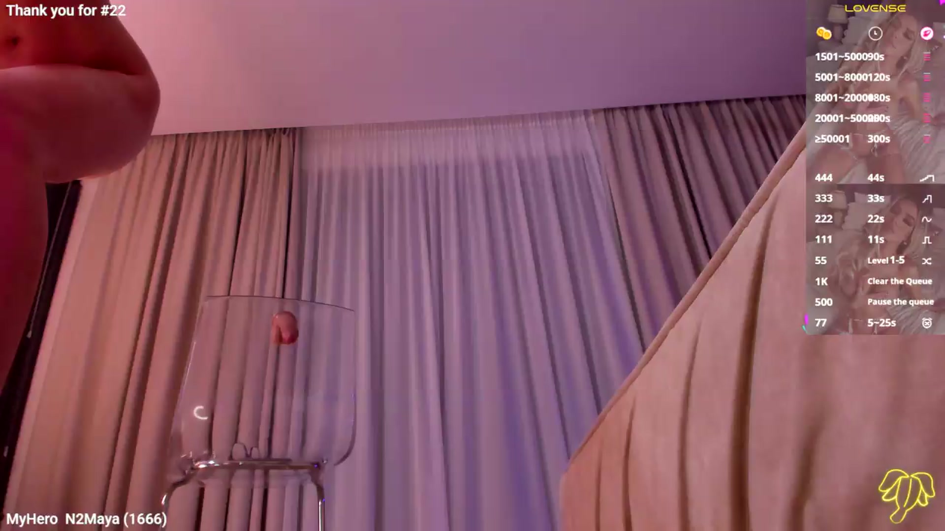 Gallery image thumbnail from GoddessMaya's myfreecams stream on, 05/15/2026, 04:41 image 1 of 20