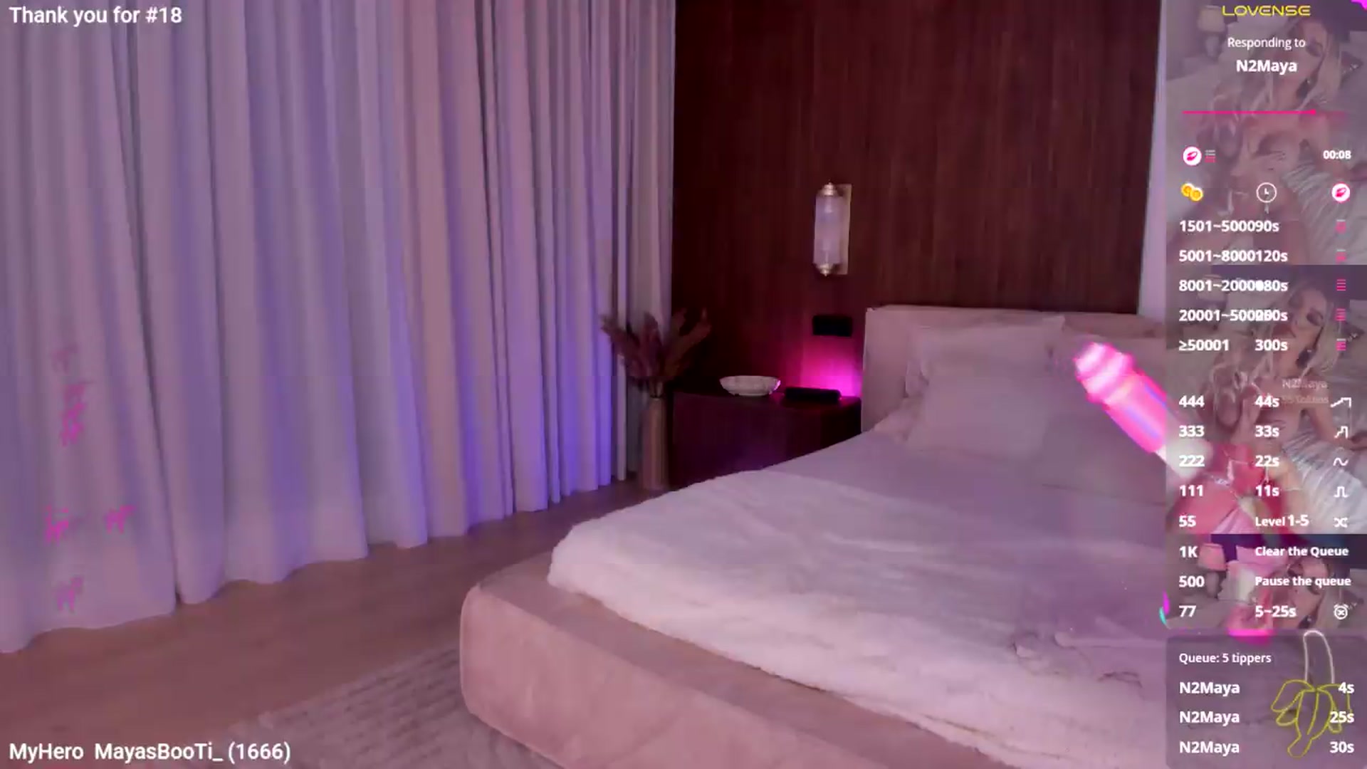 Gallery image thumbnail from GoddessMaya's myfreecams stream on, 05/17/2026, 04:14 image 6 of 20