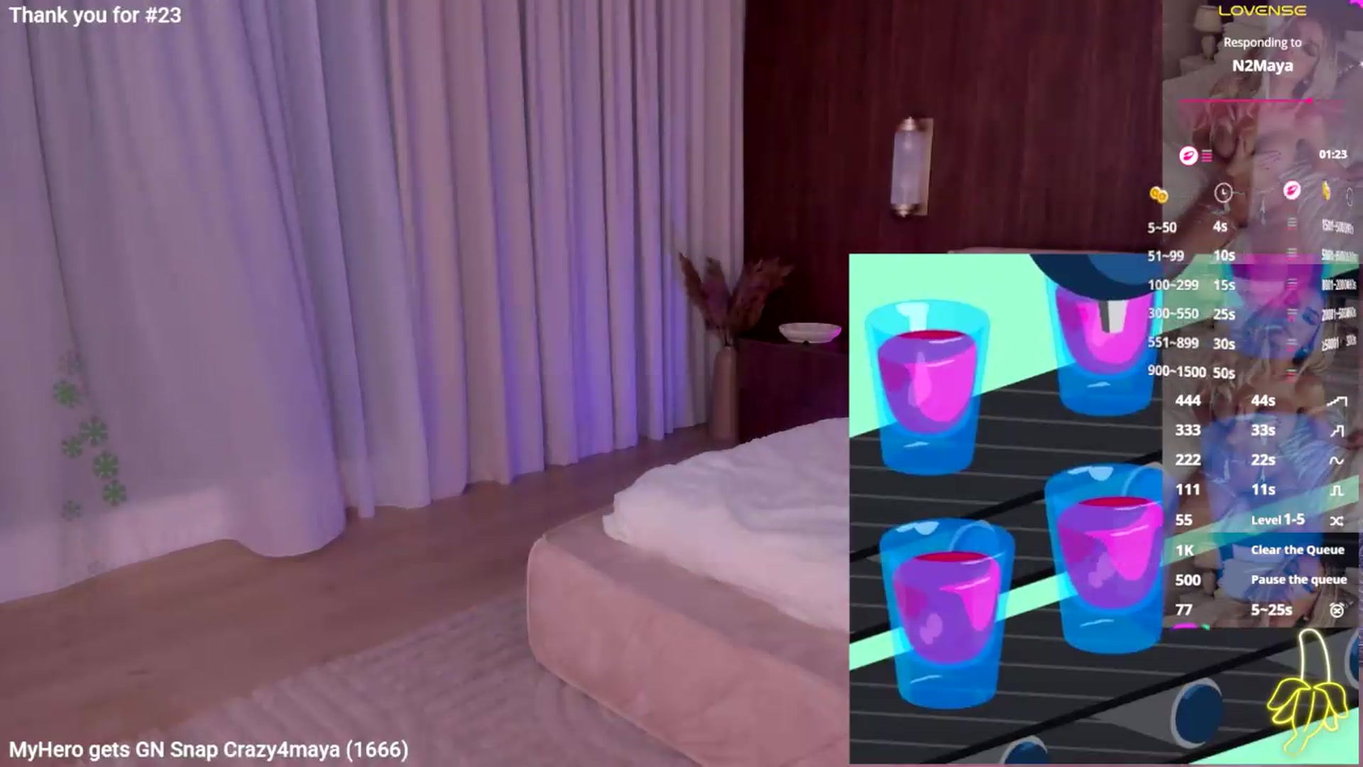 Gallery image thumbnail from GoddessMaya's myfreecams stream on, 05/28/2026, 04:04 image 7 of 20