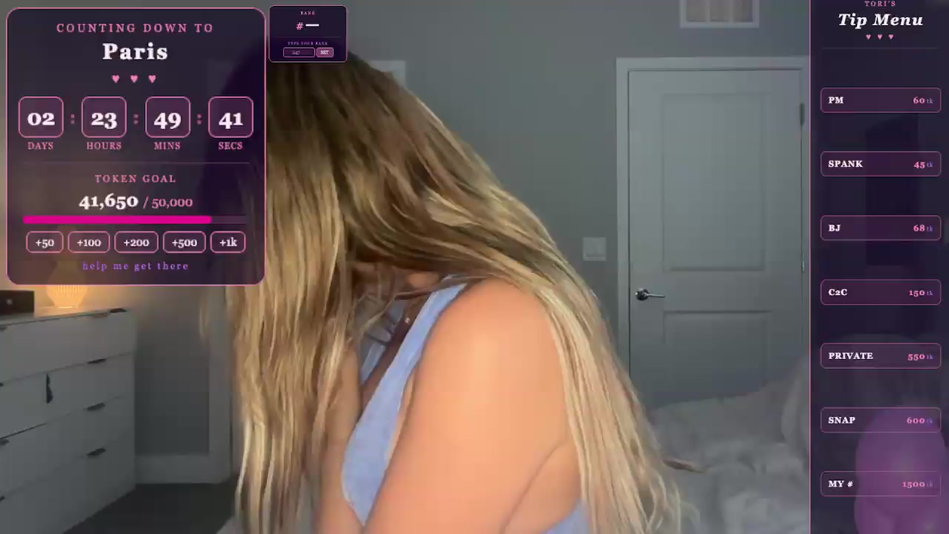 Gallery image thumbnail from GoddessTatiRae's myfreecams stream on, 05/22/2026, 05:24 image 11 of 20