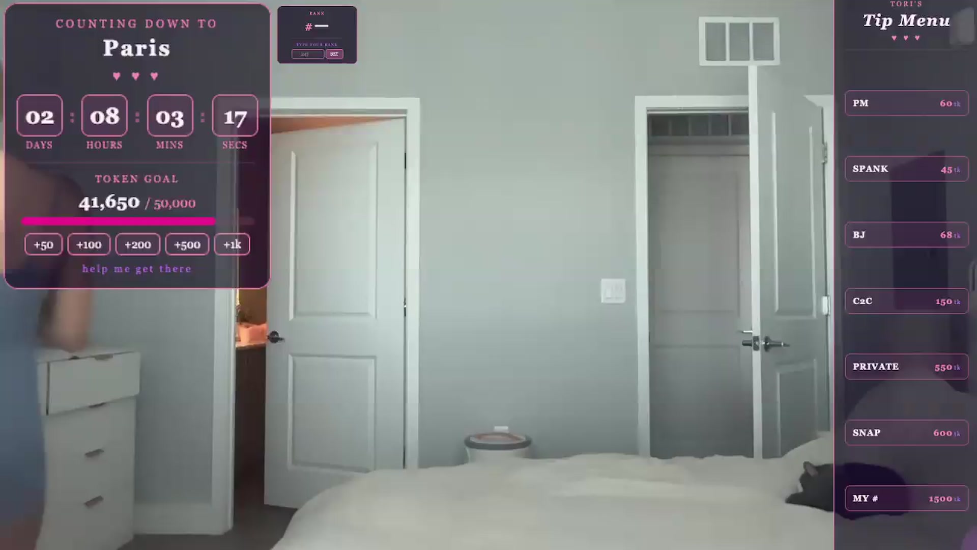 Gallery image thumbnail from GoddessTatiRae's myfreecams stream on, 05/22/2026, 20:00 image 18 of 20