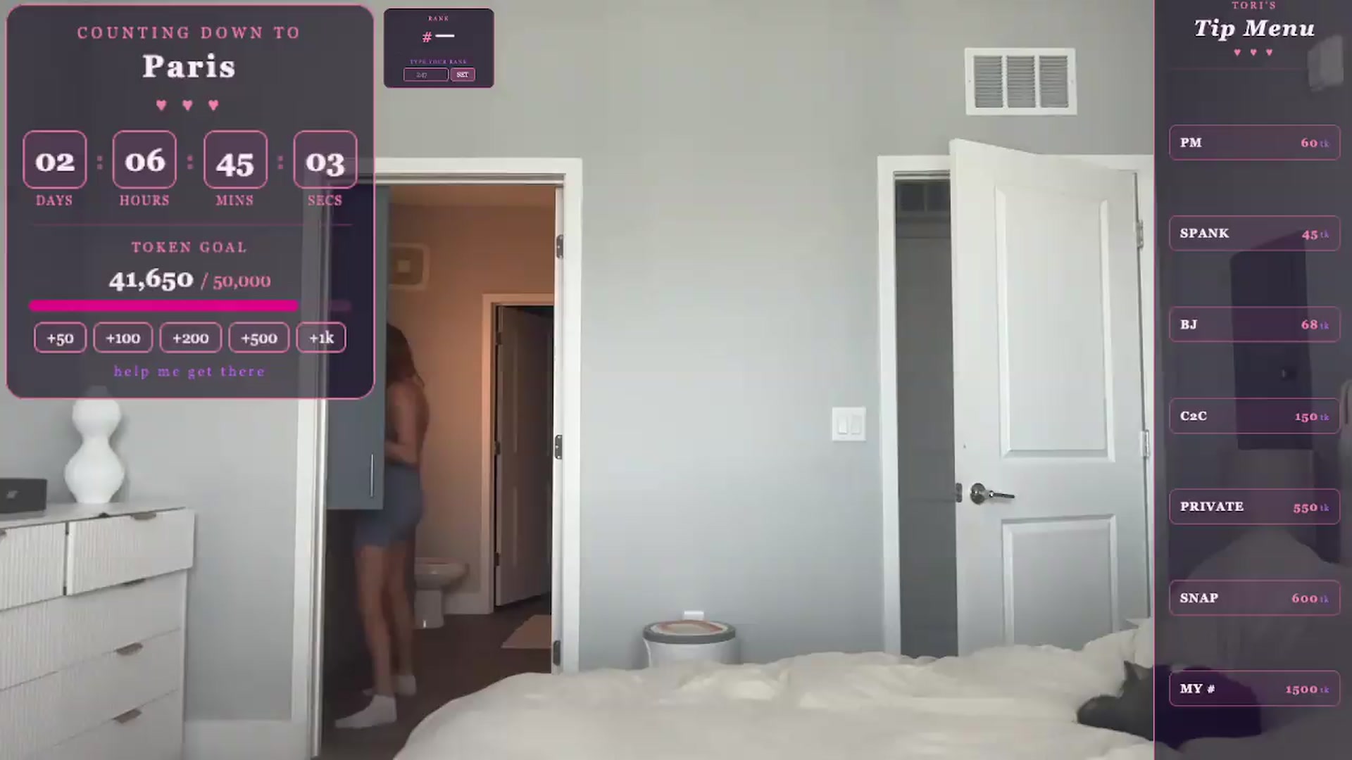 Gallery image thumbnail from GoddessTatiRae's myfreecams stream on, 05/22/2026, 22:09 image 9 of 20
