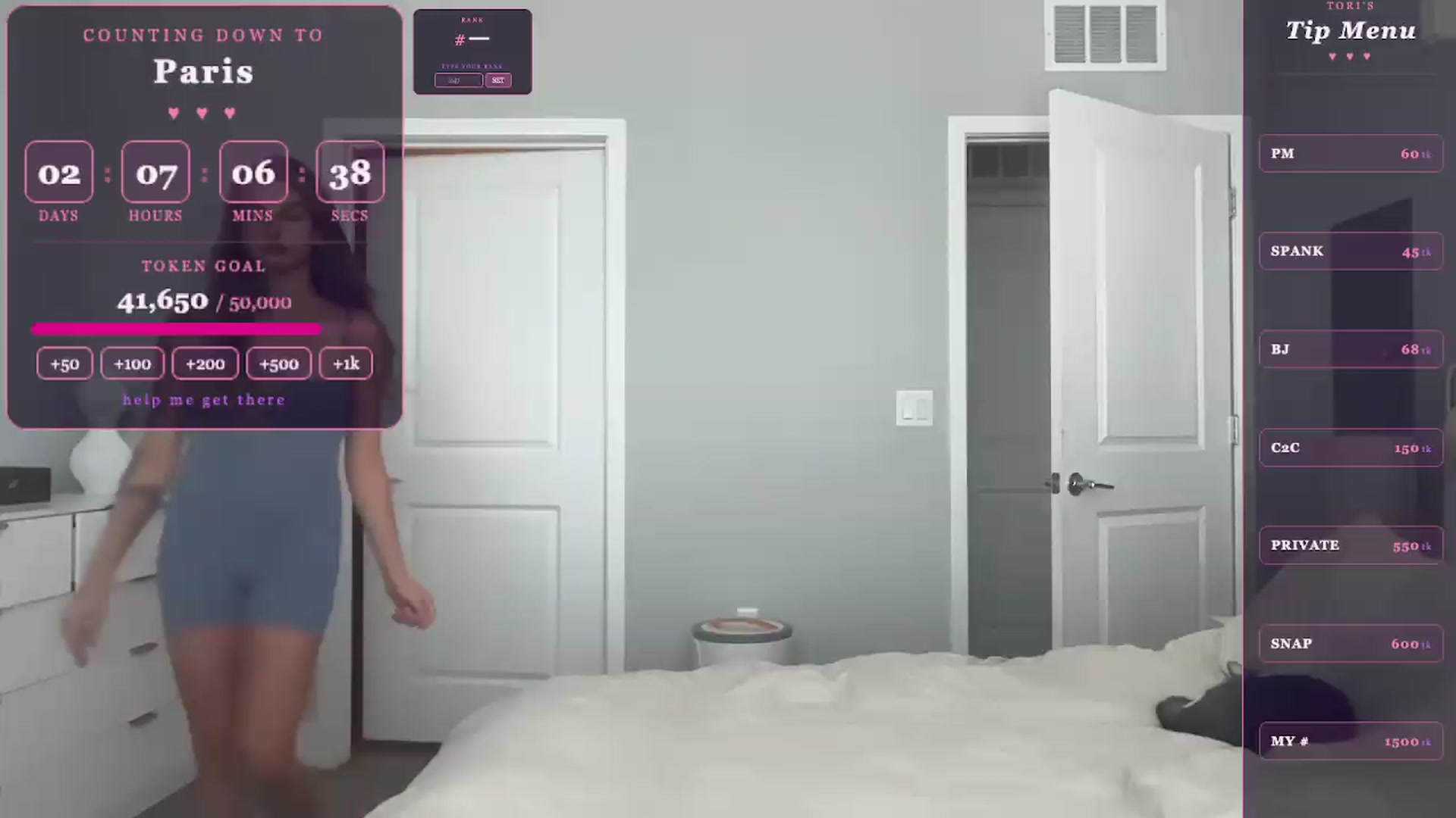 Gallery image thumbnail from GoddessTatiRae's myfreecams stream on, 05/22/2026, 22:09 image 4 of 20