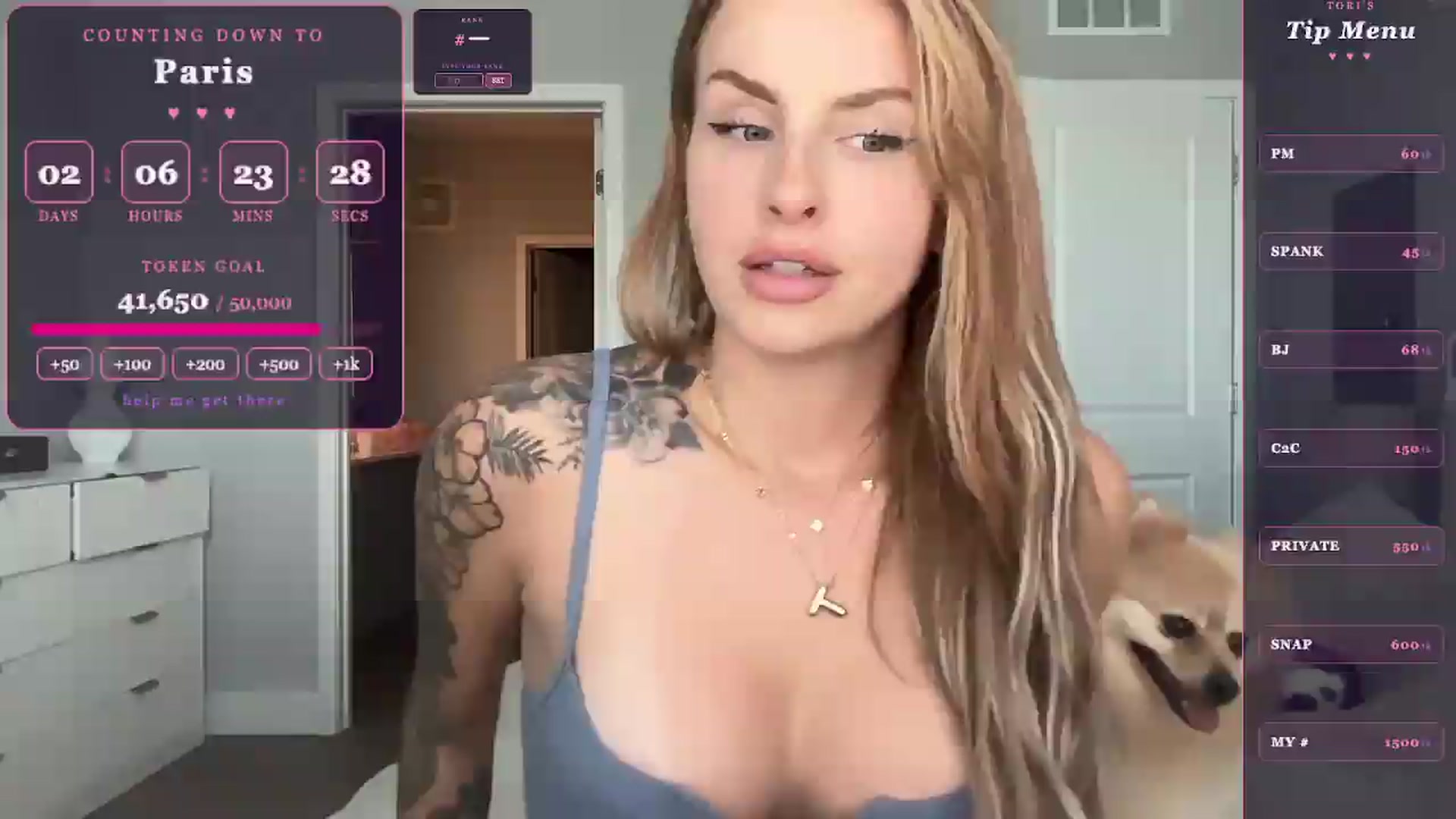 Gallery image thumbnail from GoddessTatiRae's myfreecams stream on, 05/22/2026, 22:09 image 14 of 20