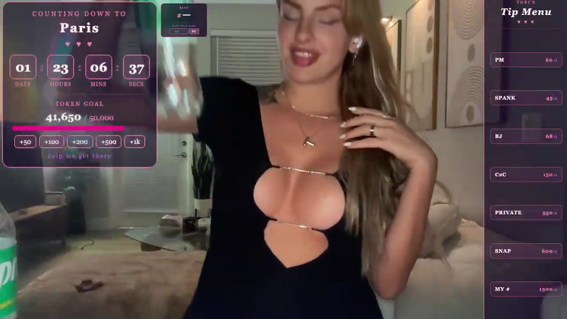 Gallery image thumbnail from GoddessTatiRae's myfreecams stream on, 05/23/2026, 05:03 image 15 of 20