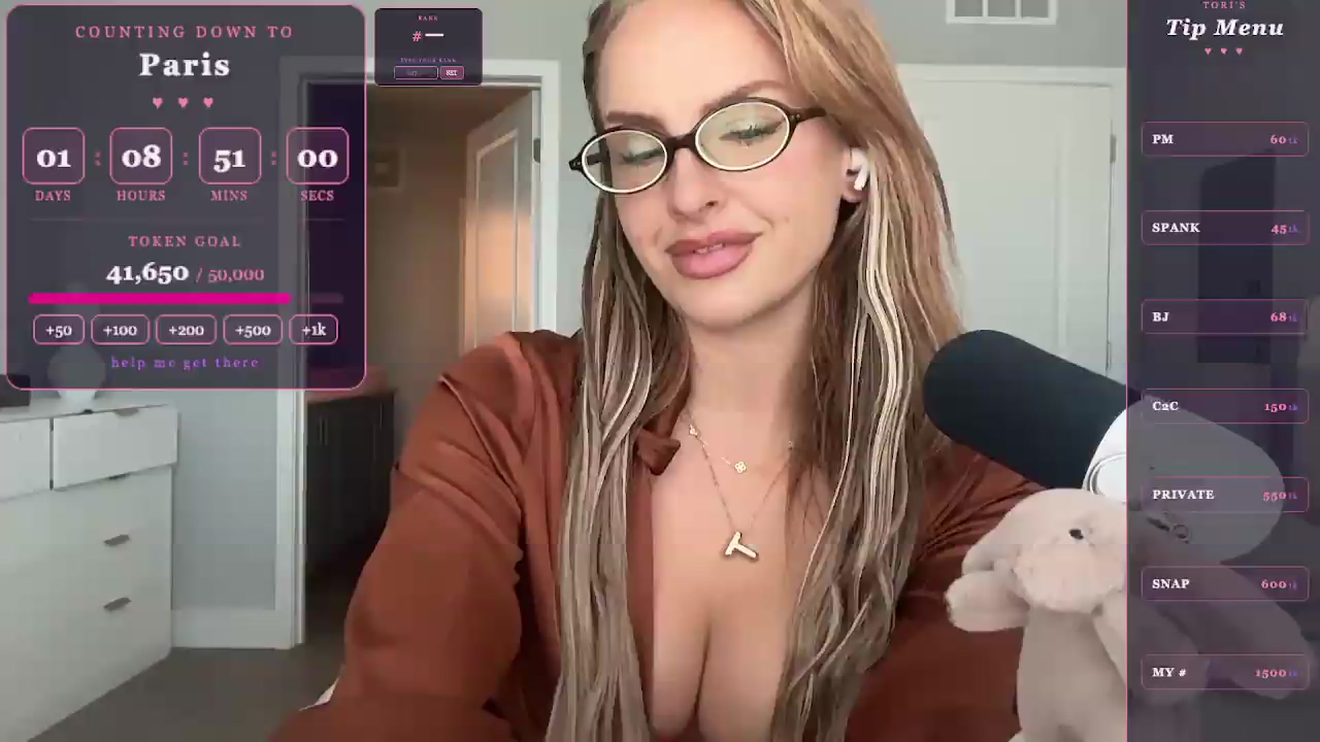 Gallery image thumbnail from GoddessTatiRae's myfreecams stream on, 05/23/2026, 19:29 image 12 of 20
