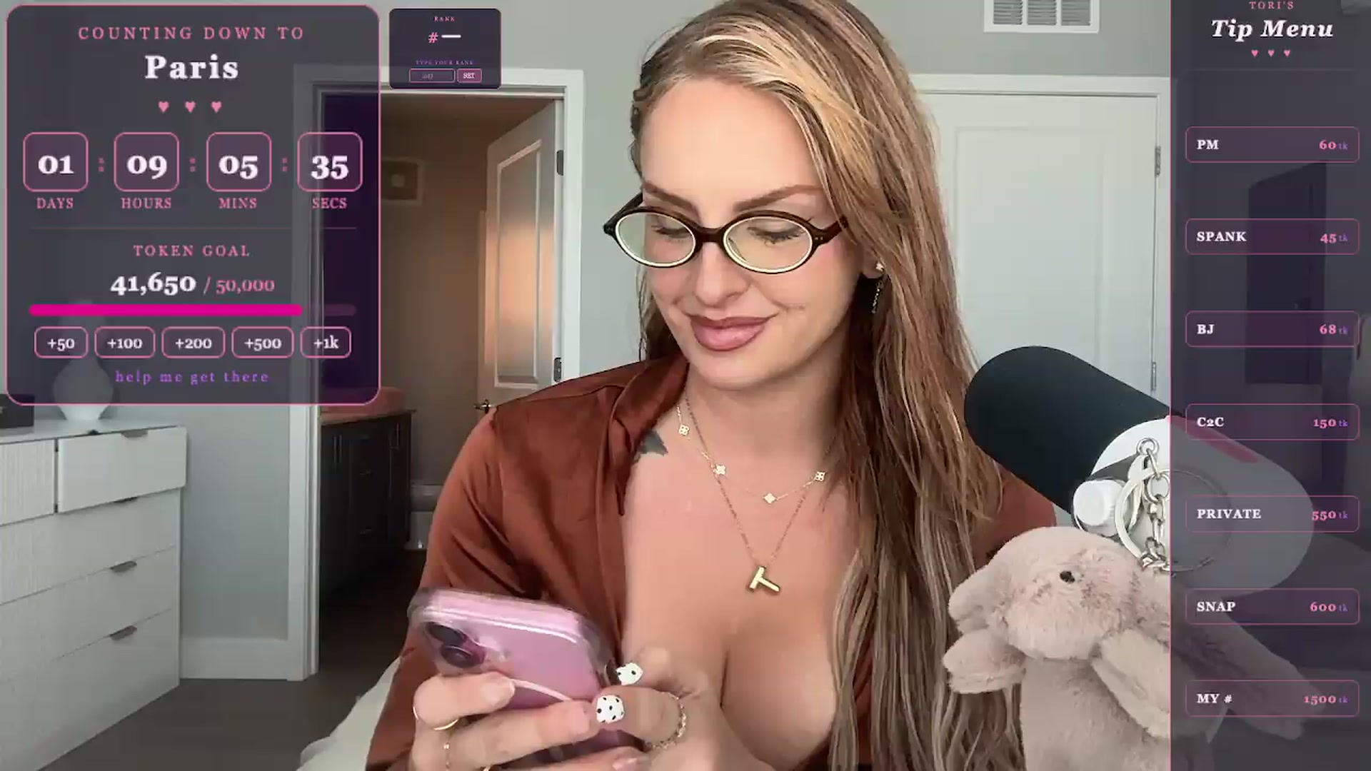 Gallery image thumbnail from GoddessTatiRae's myfreecams stream on, 05/23/2026, 19:29 image 5 of 20