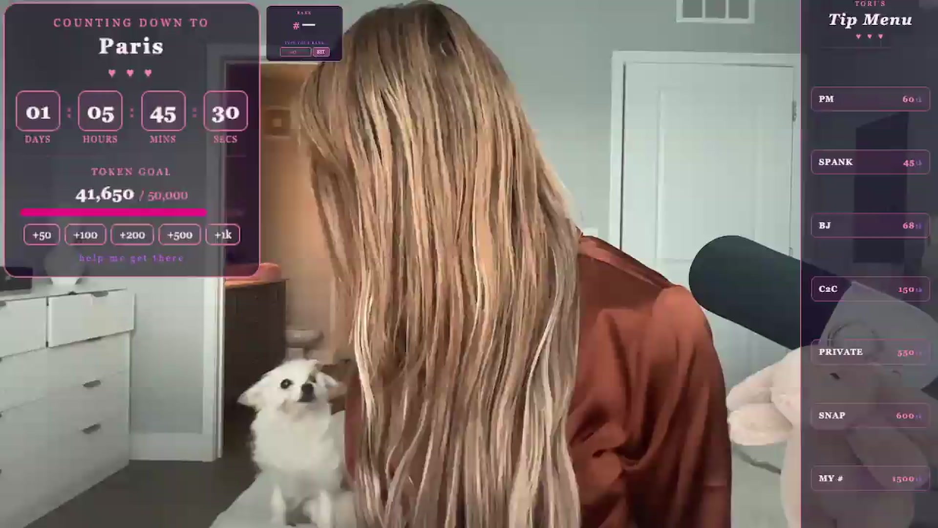 Gallery image thumbnail from GoddessTatiRae's myfreecams stream on, 05/23/2026, 22:26 image 9 of 20